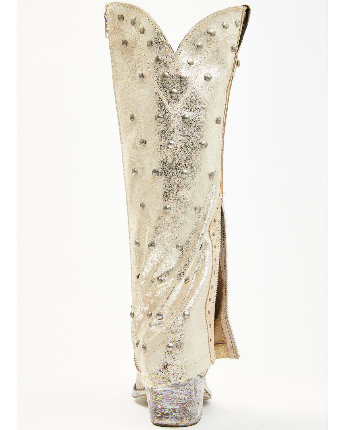 Liberty Black Women's Danet Tall Studded Western Boots - Round Toe