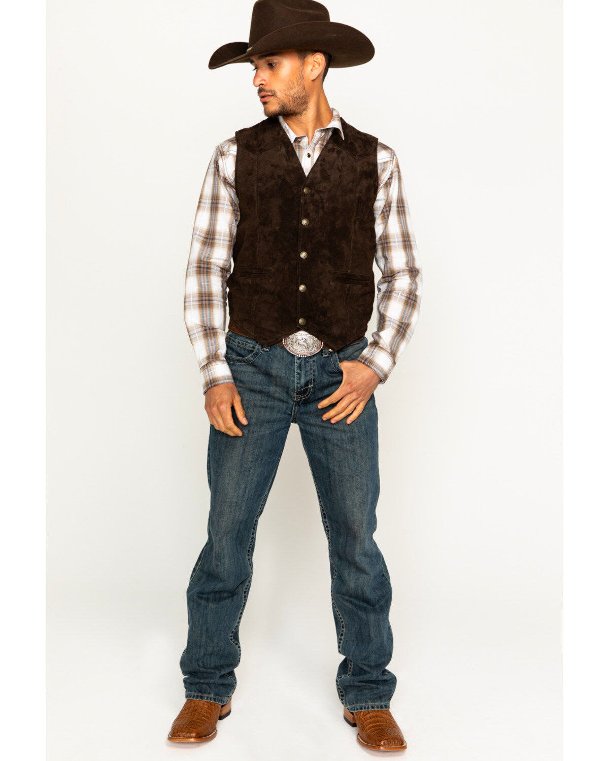 Cody James Men's Angus Suede Vest