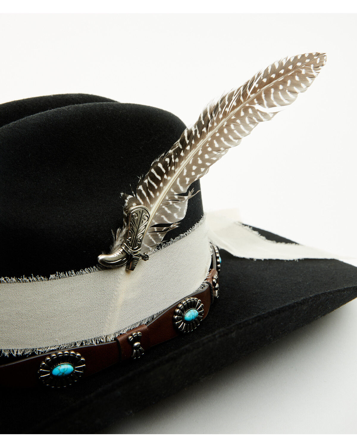 Boot Barn Concho Western Hat Accessory Set