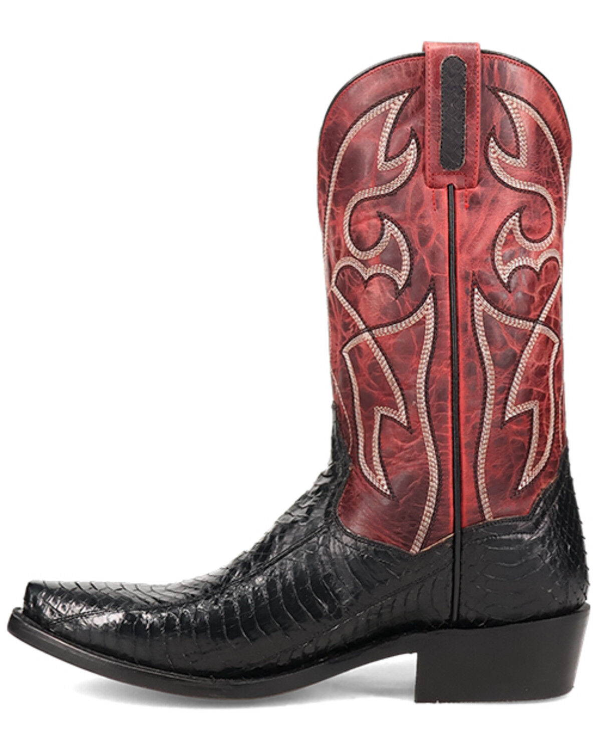 Dan Post Men's Exotic Snake Western Boots - Snip Toe