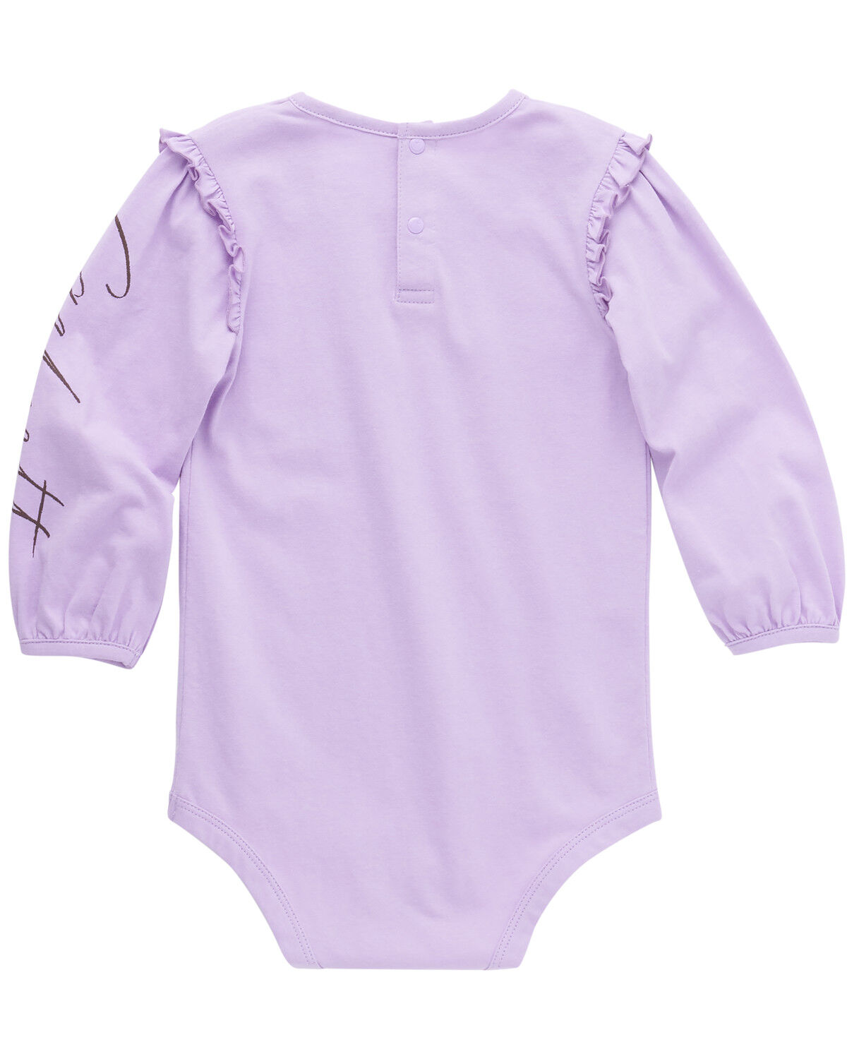 Carhartt Infant Girls' Horse Graphic Long Sleeve Onesie