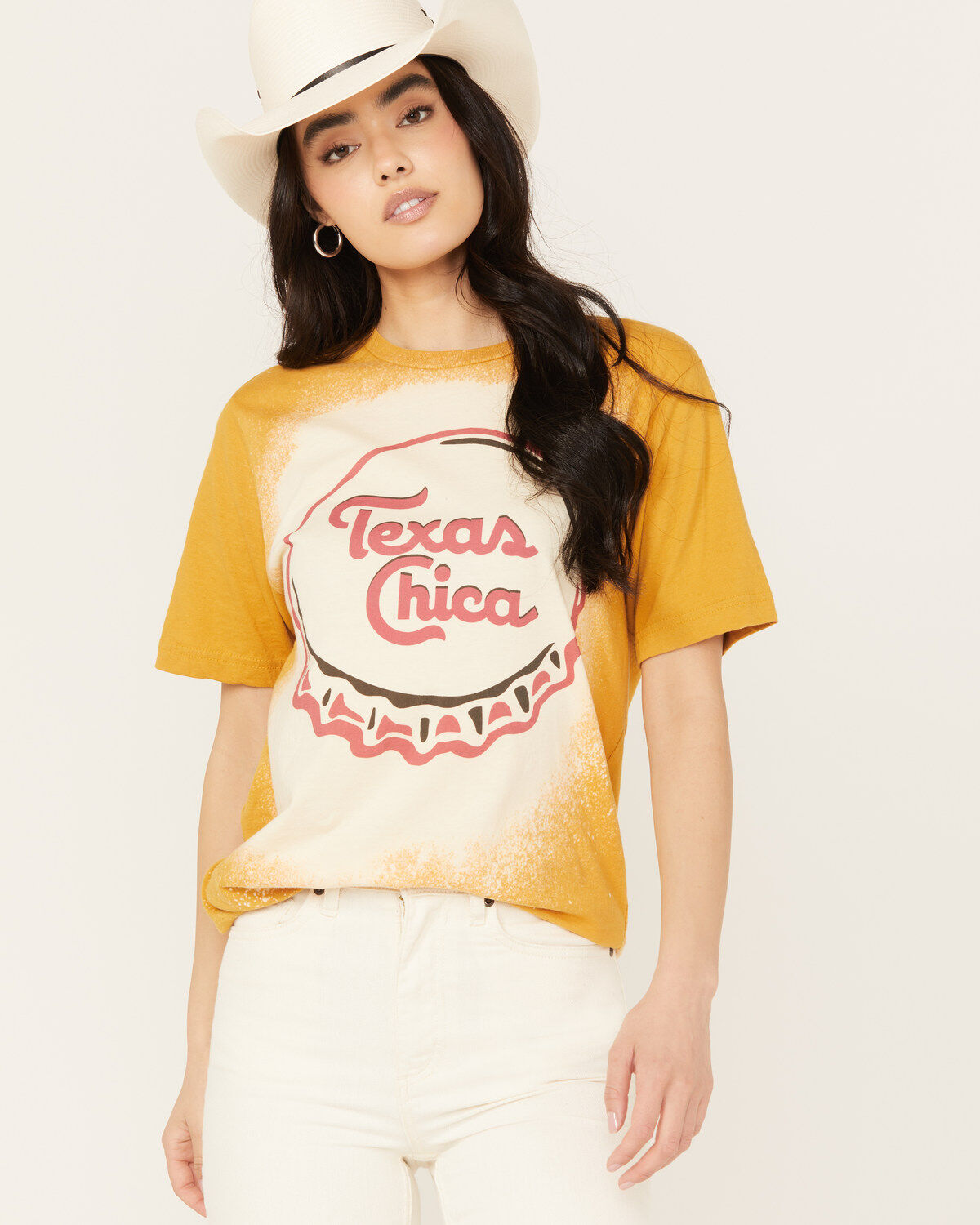Bohemian Cowgirl Women's Texas Chica Short Sleeve Graphic Tee