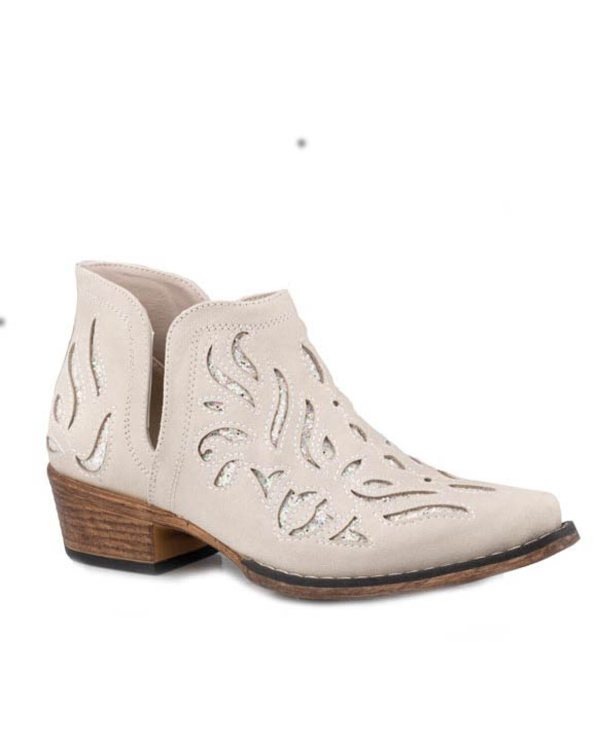 Roper Women's Ava Glitz Fashion Booties - Snip Toe