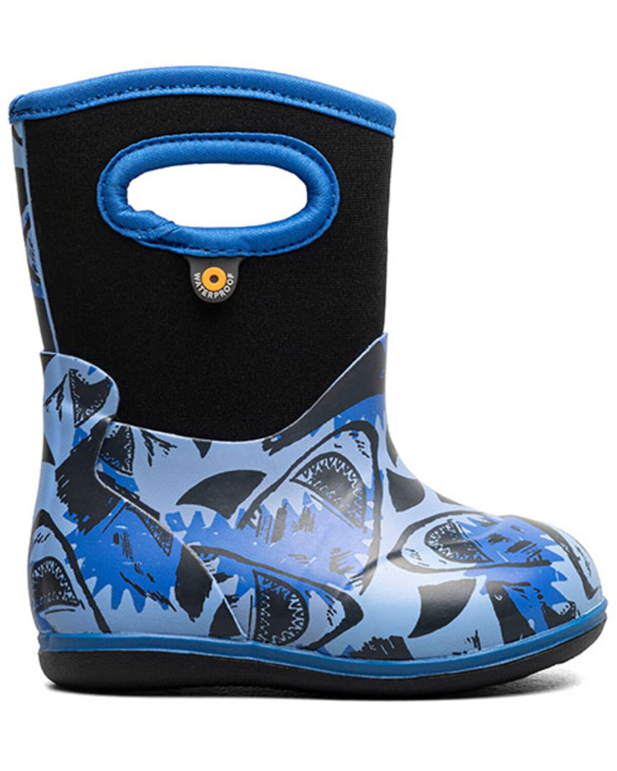 Bogs Toddler Boys' Classic Sharks Rainboots