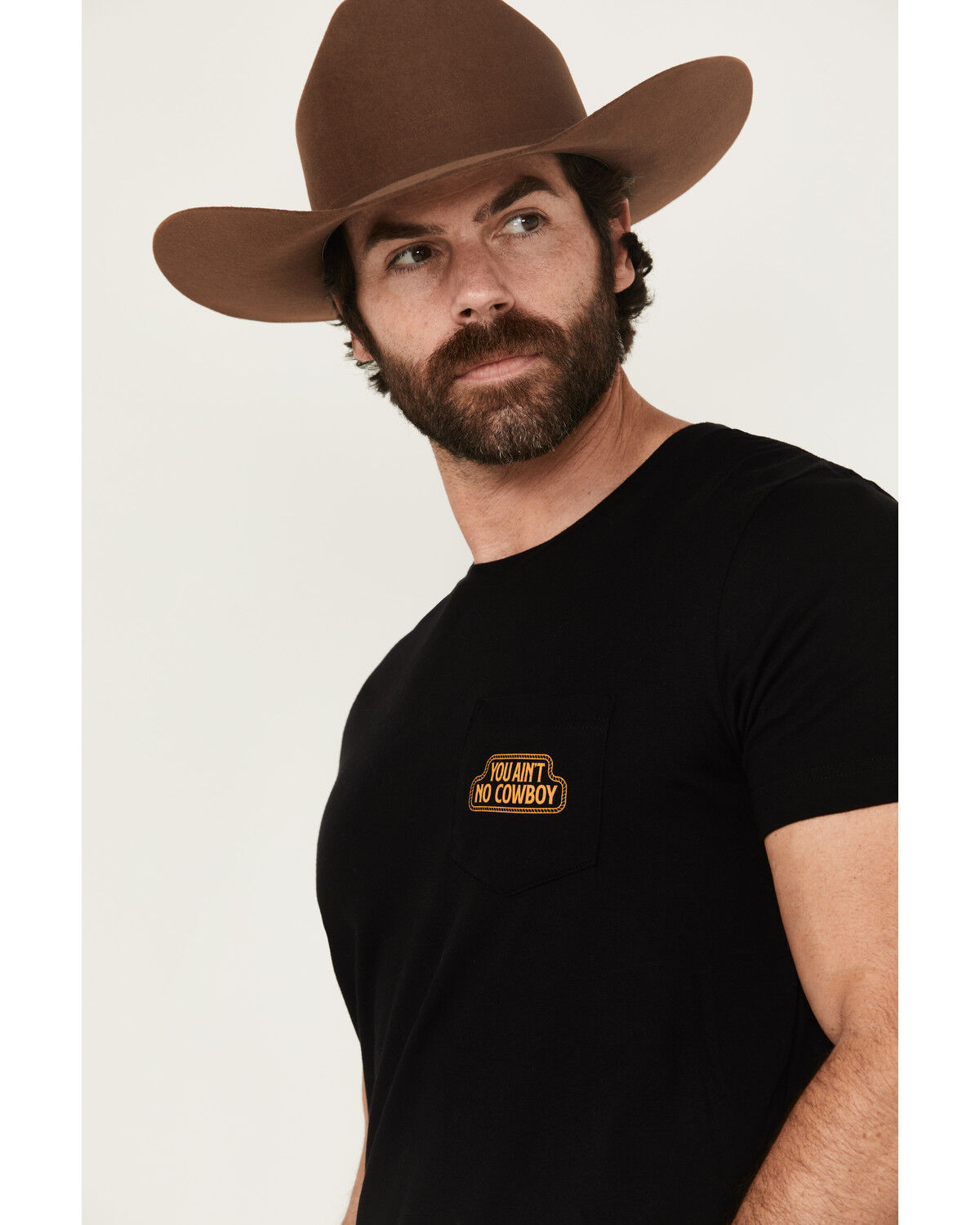 Rodeo Time Men's You Ain't No Cowboy Short Sleeve Graphic T-Shirt