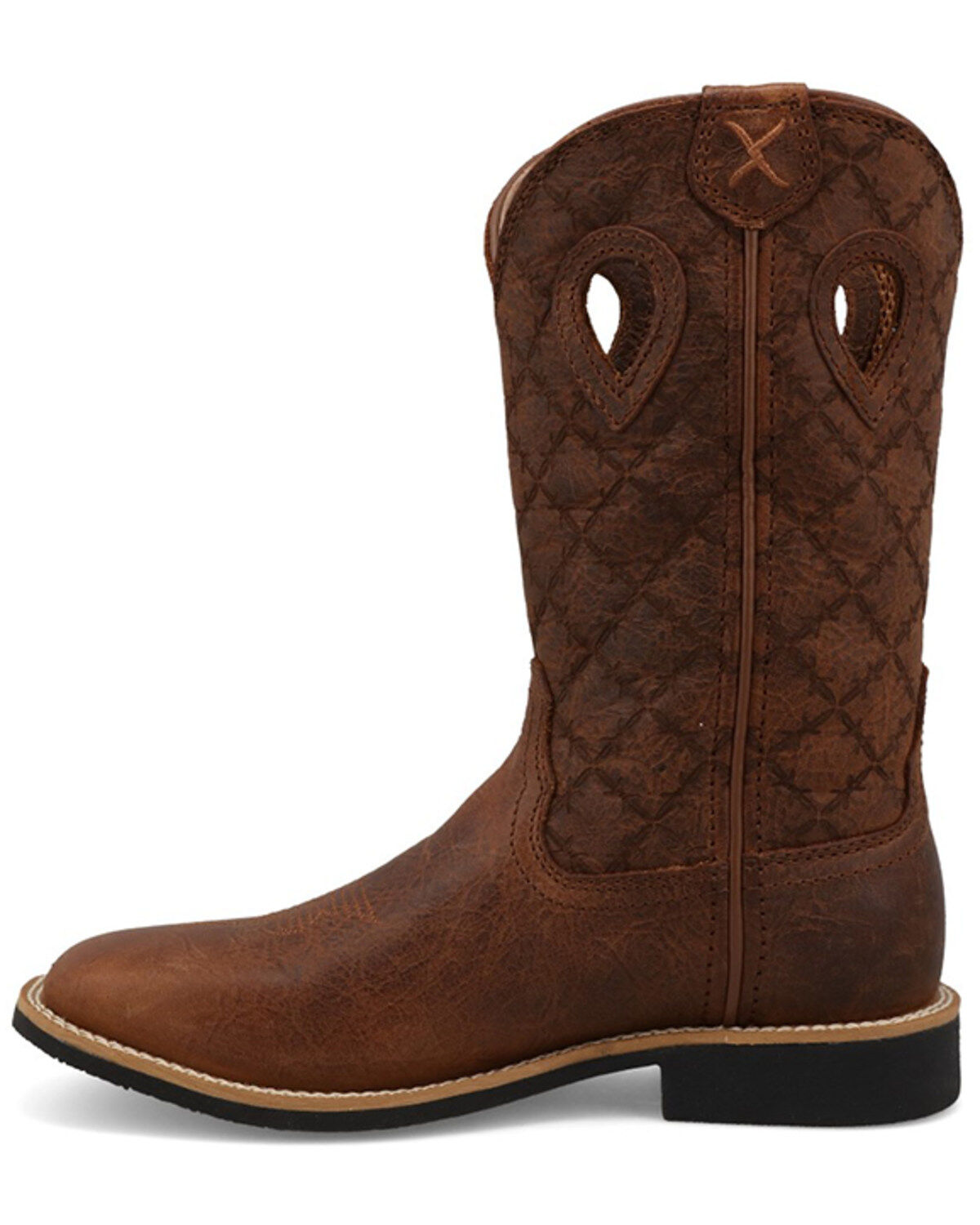 Twisted X Boys' Top Hand Western Boots - Broad Square Toe