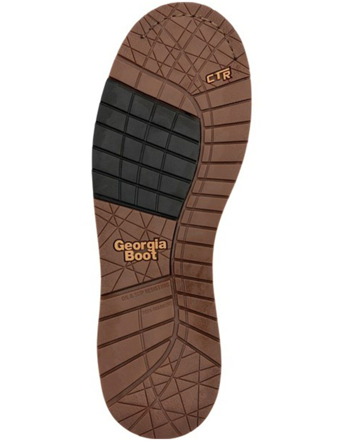 Georgia Boot Men's AMP LT Wedge Chelsea Romeo Work Boot - Round Toe