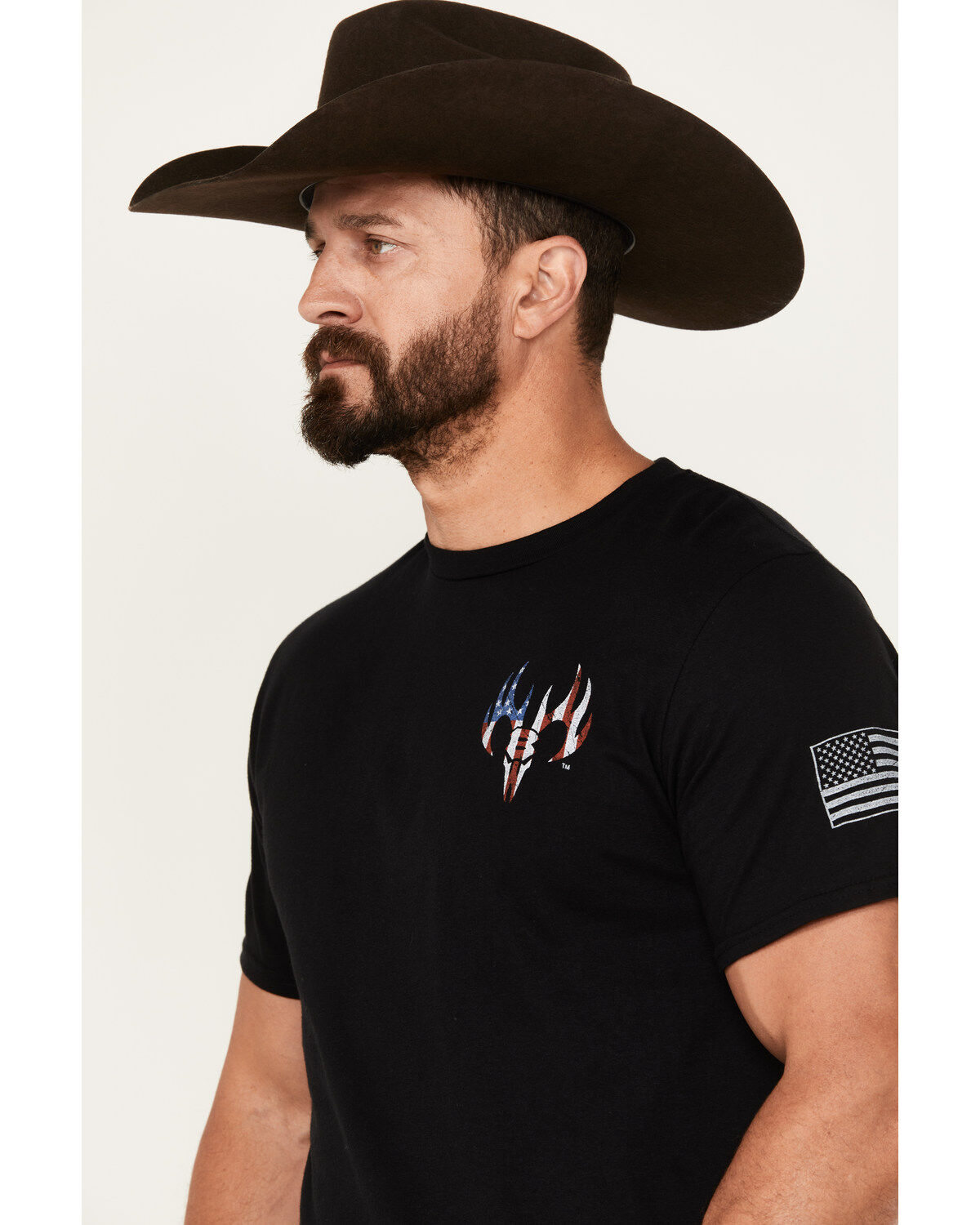 Buckwear Men's Defend Liberty Short Sleeve Graphic T-Shirt