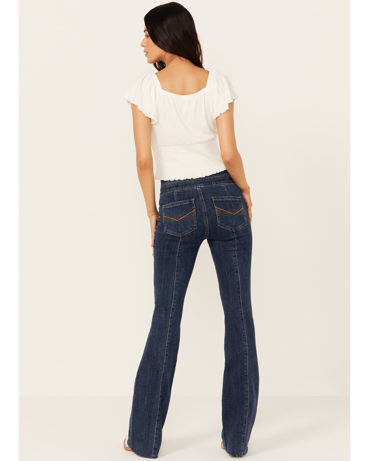 Idyllwind Women's La Vista Dark Wash Legend High Rise Bootcut Comfort Stretch Denim Jeans