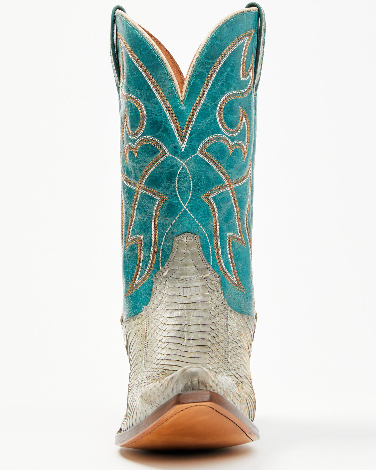 Dan Post Men's Exotic Snake Western Boots - Snip Toe