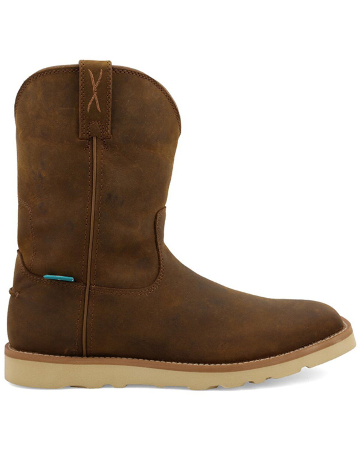 Twisted X Men's 10" Work Pull-On Wedge Work Boots - Soft Toe