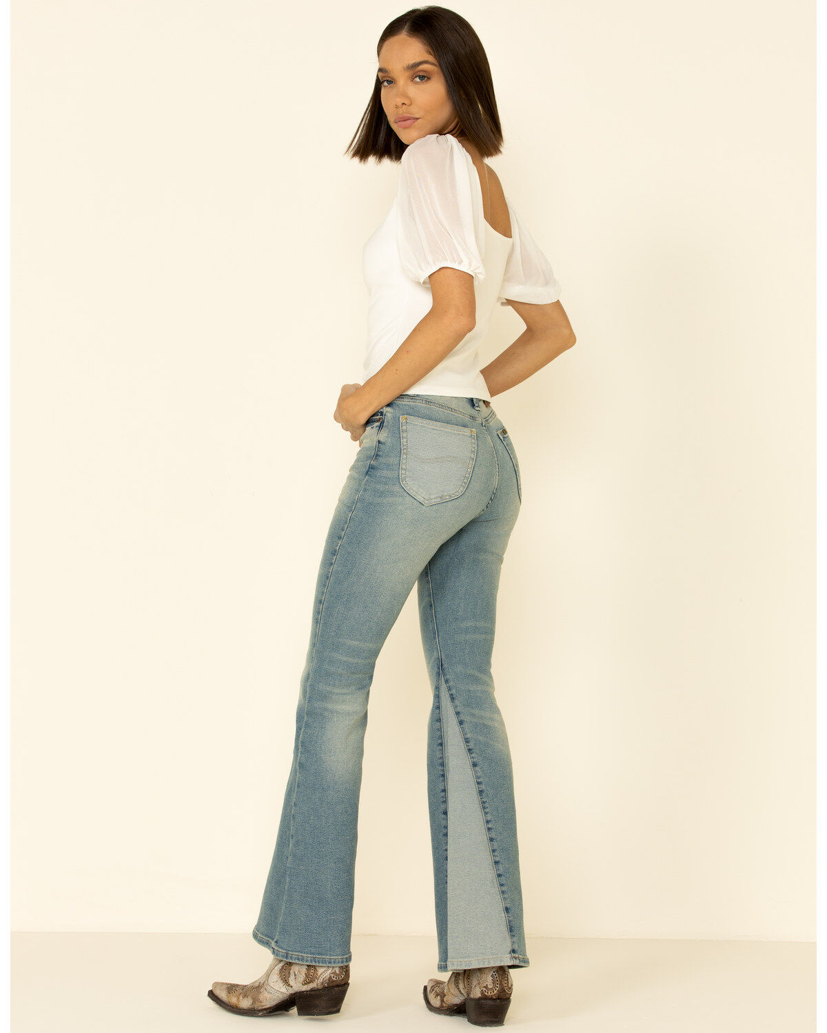 Lee Women's Betty Lee Panel Flare Jeans