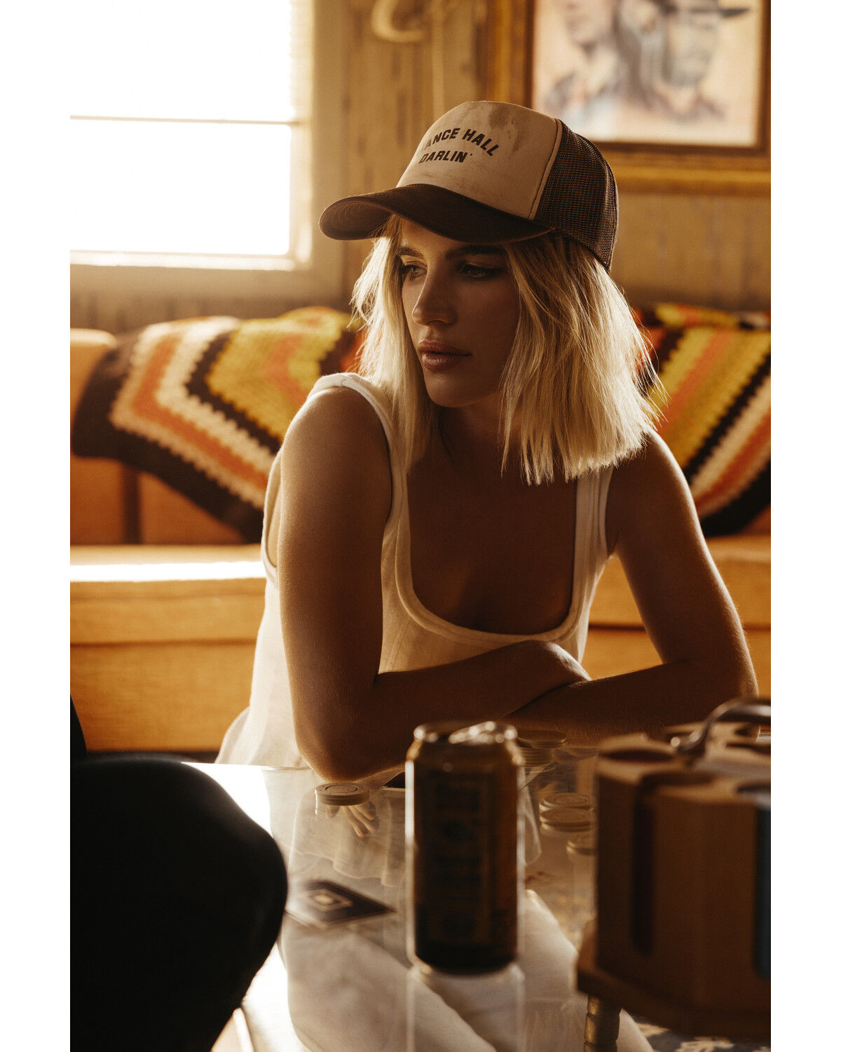 Rodeo Hippie Women's Dance Hall Darlin' Trucker Cap