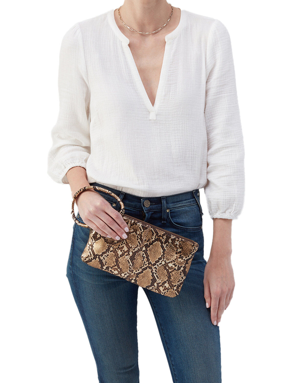Hobo Women's Sable Wristlet Clutch