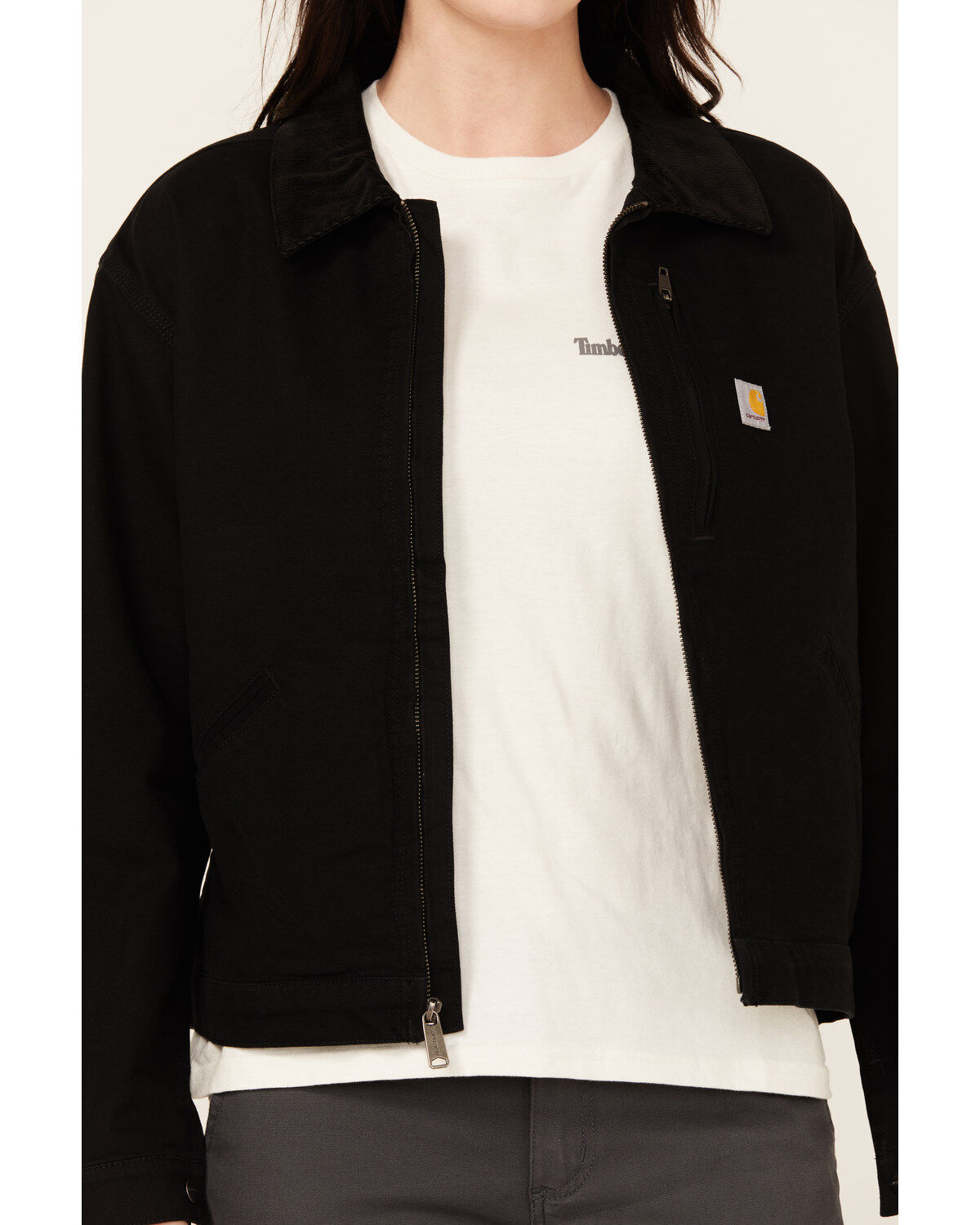 Carhartt Women's Rugged FleX™ Loose Fit Canvas Detroit Jacket