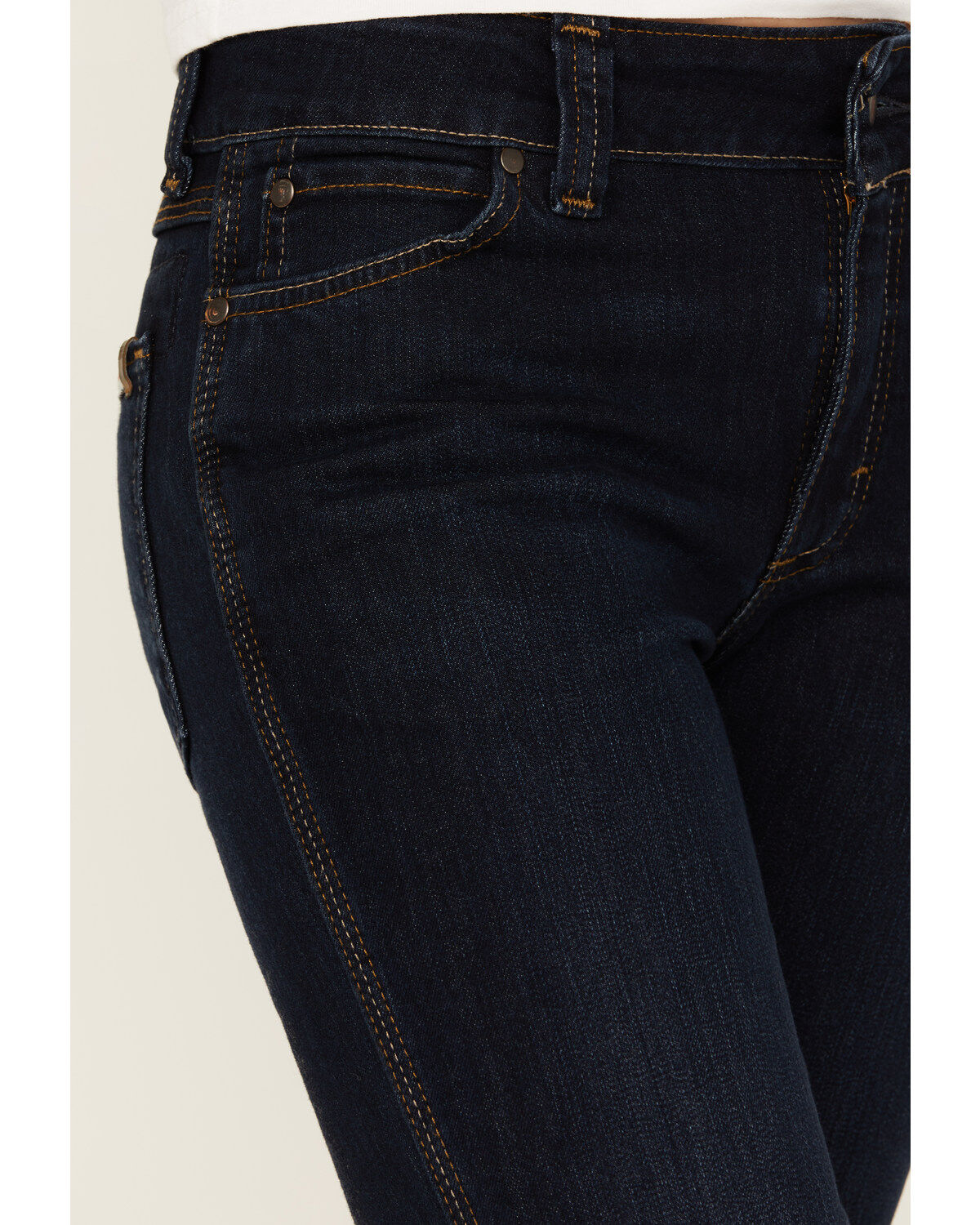 Wrangler Riggs Women's Dark Wash Bootcut Work Jeans