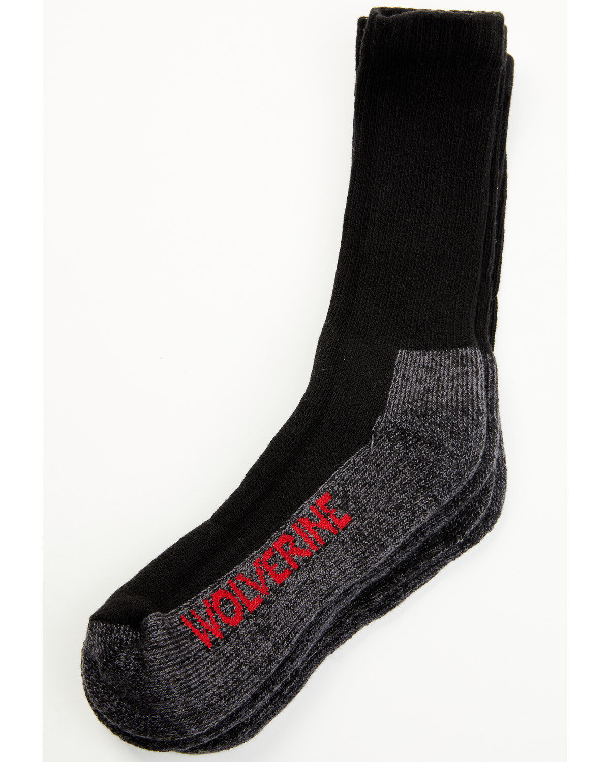 Wolverine Men's Steel Toe Crew Socks - 2 Pack