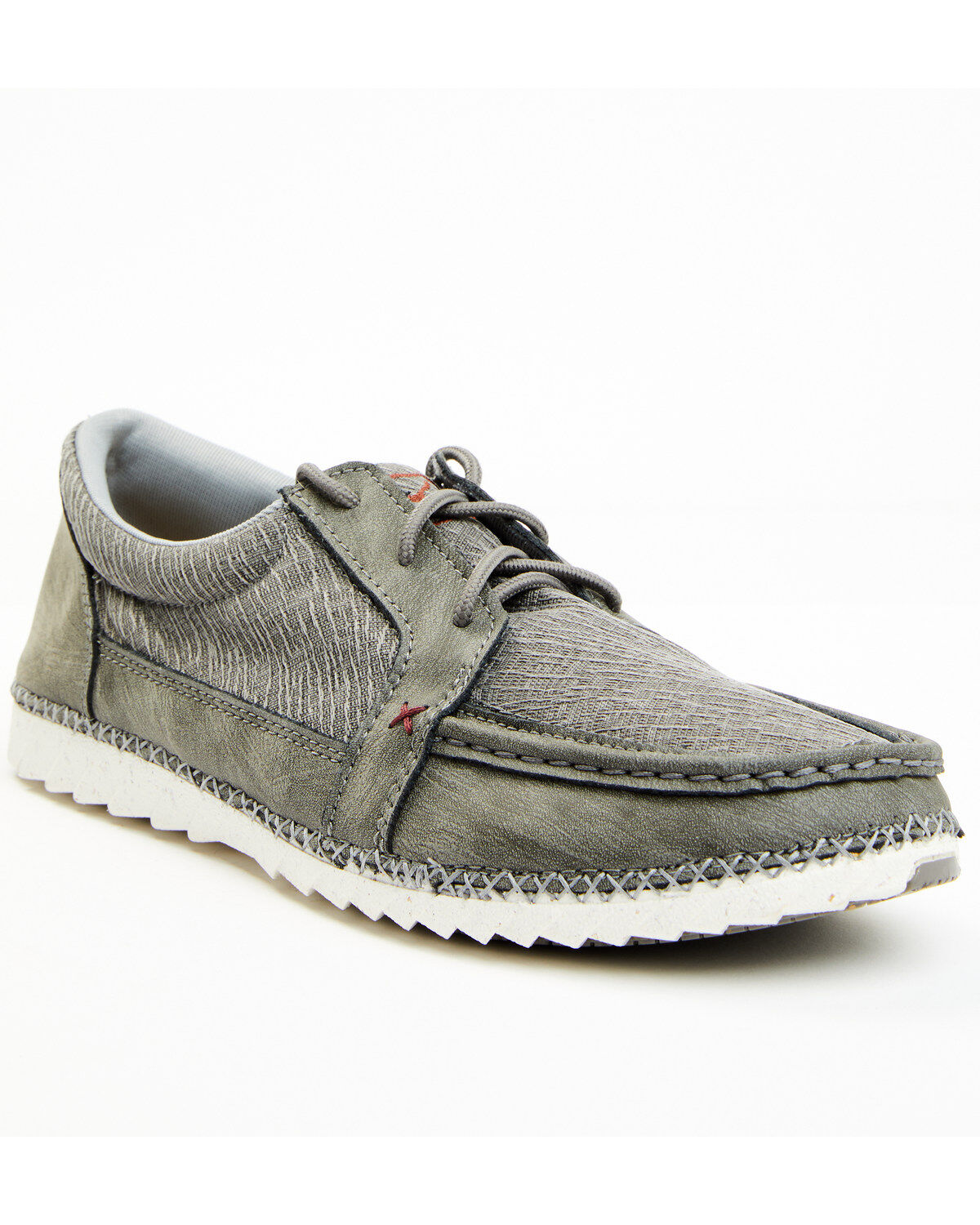 Twisted X Men's Zero X Gray Slip-On Casual Driving Moc