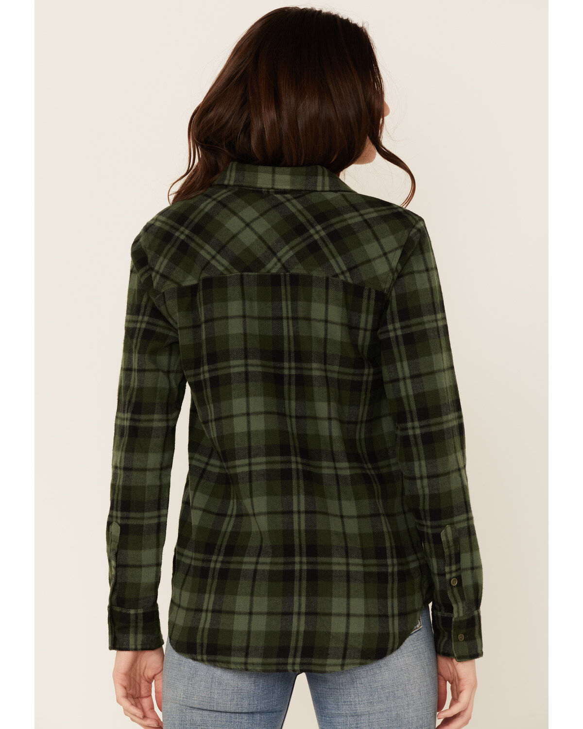 United By Blue Women's Plaid Responsible Button Down Western Flannel Shirt