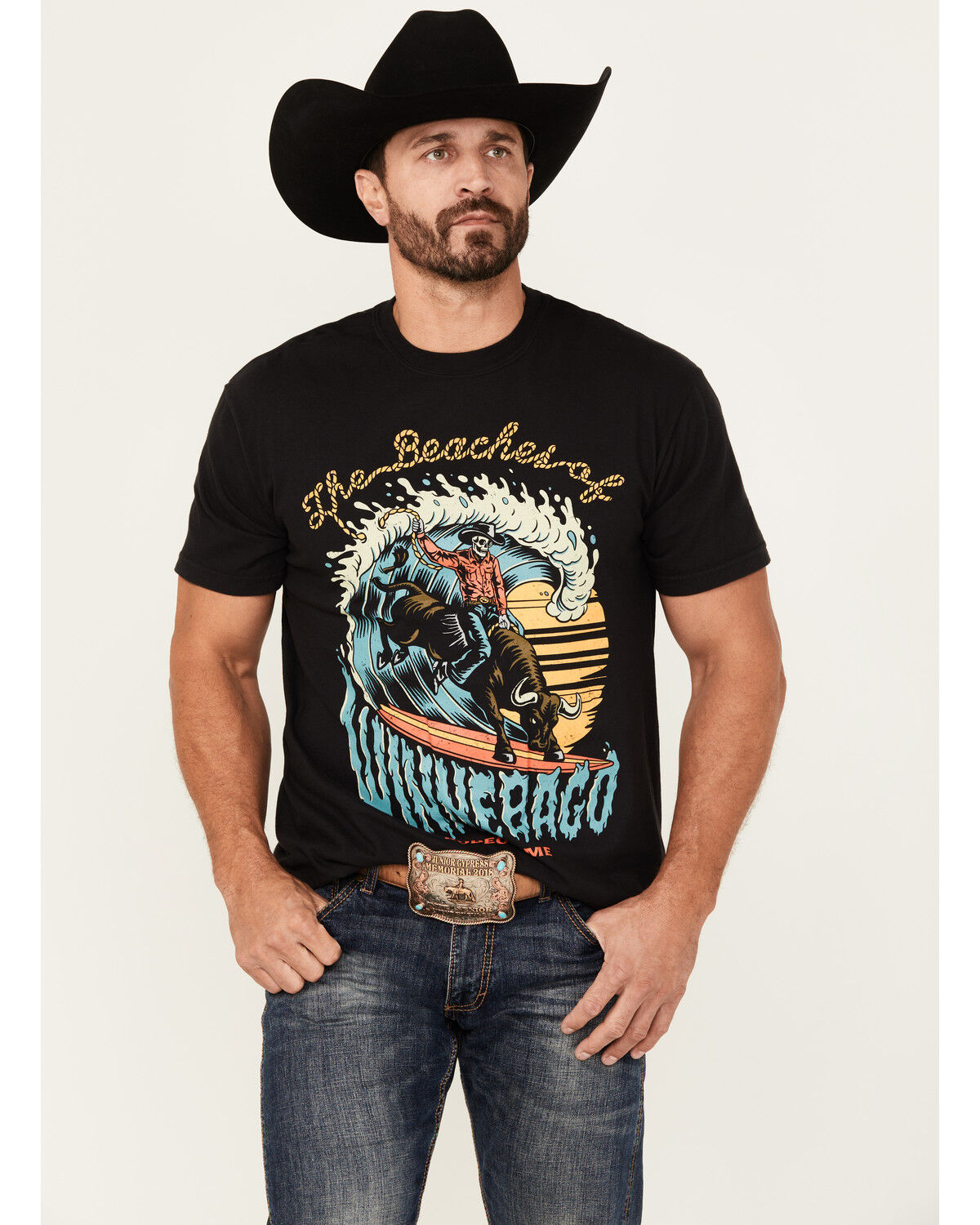 Rodeo Time Men's Rank Roller Short Sleeve Graphic T-Shirt