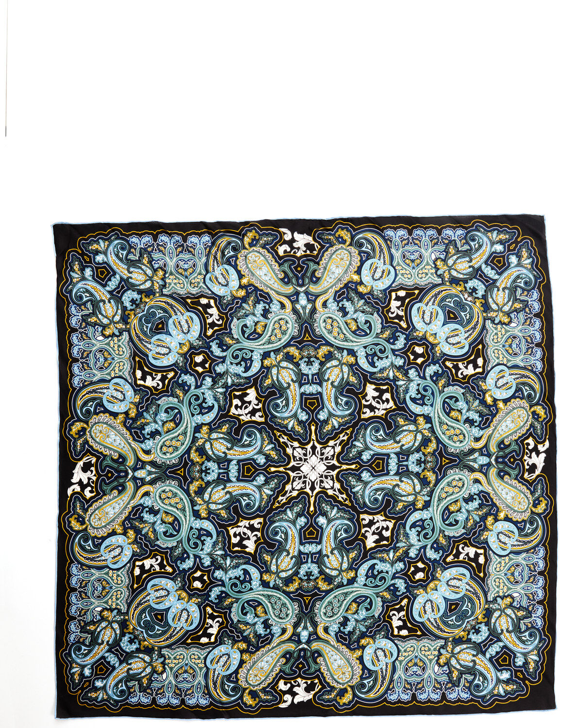 Cody James Men's Printed Silk Wild Rag Scarf