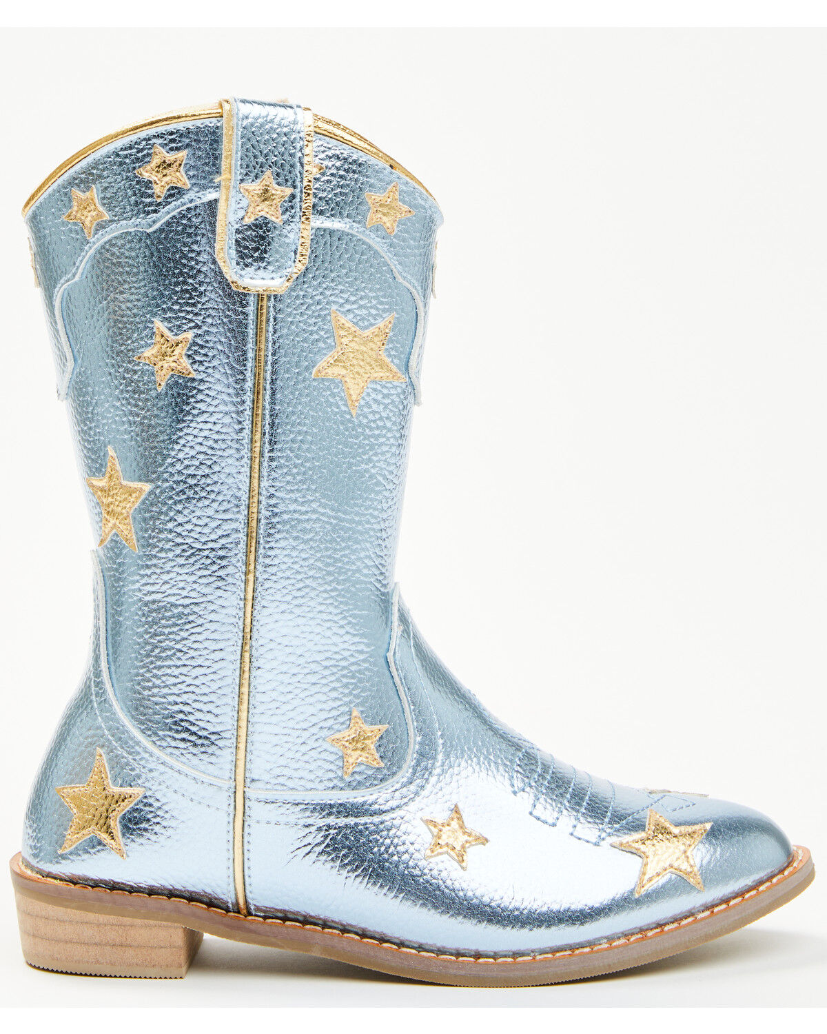 Wild + Rae Girls' Stars Western Boots - Round Toe