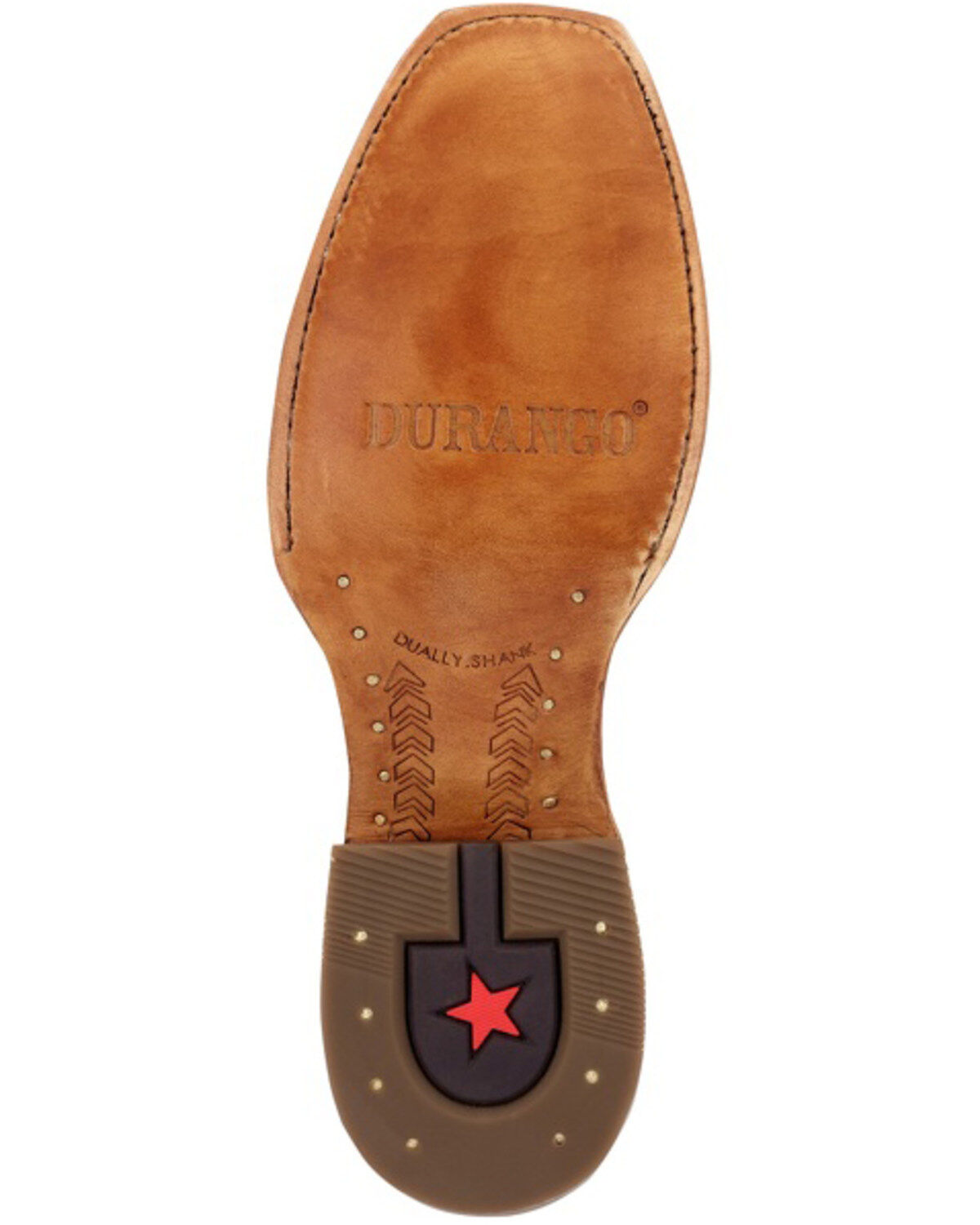 Durango Men's PRCA Collection Roughout Western Boots - Square Toe