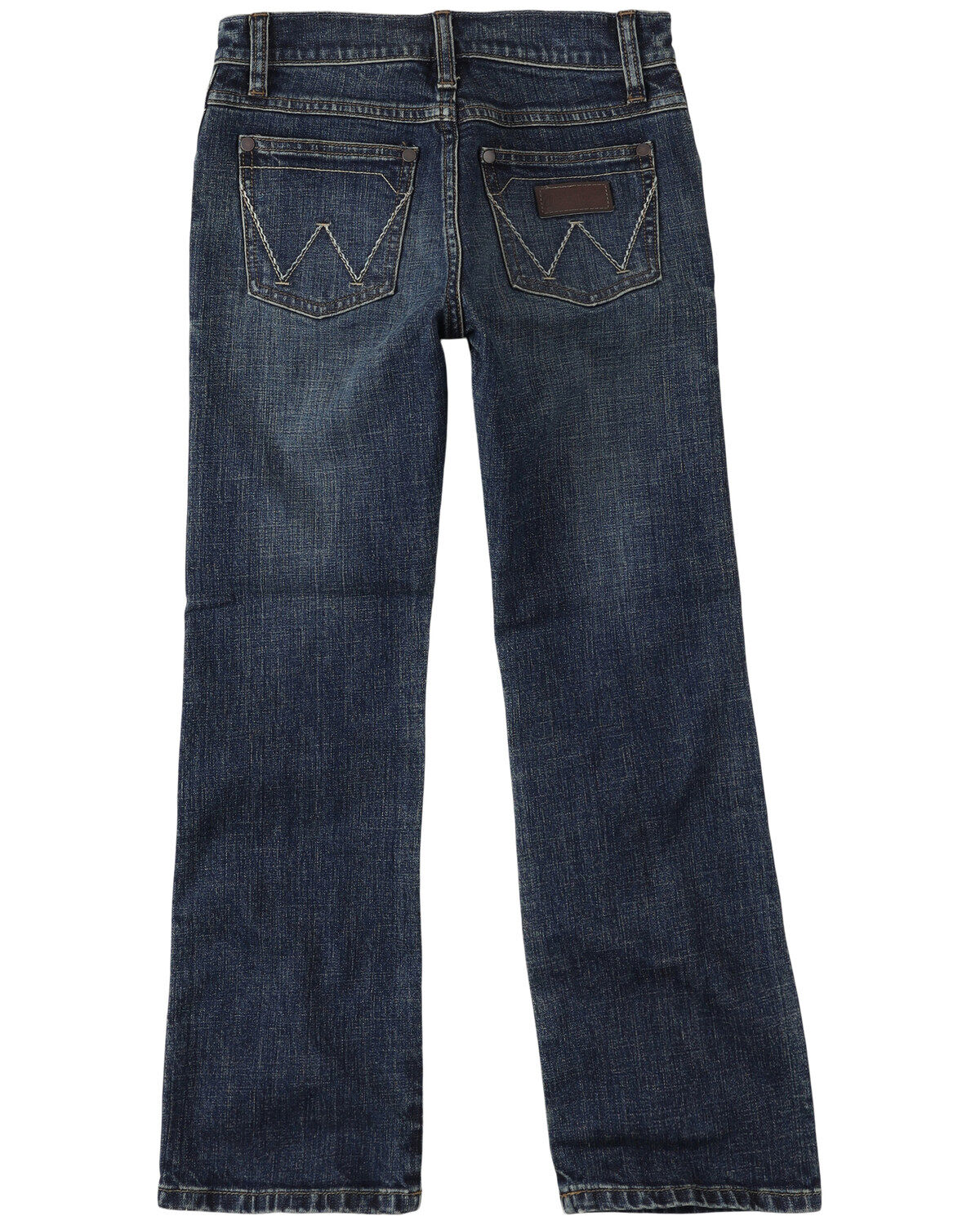 Wrangler Little Boys' Layton Dark Wash Slim Bootcut Jeans