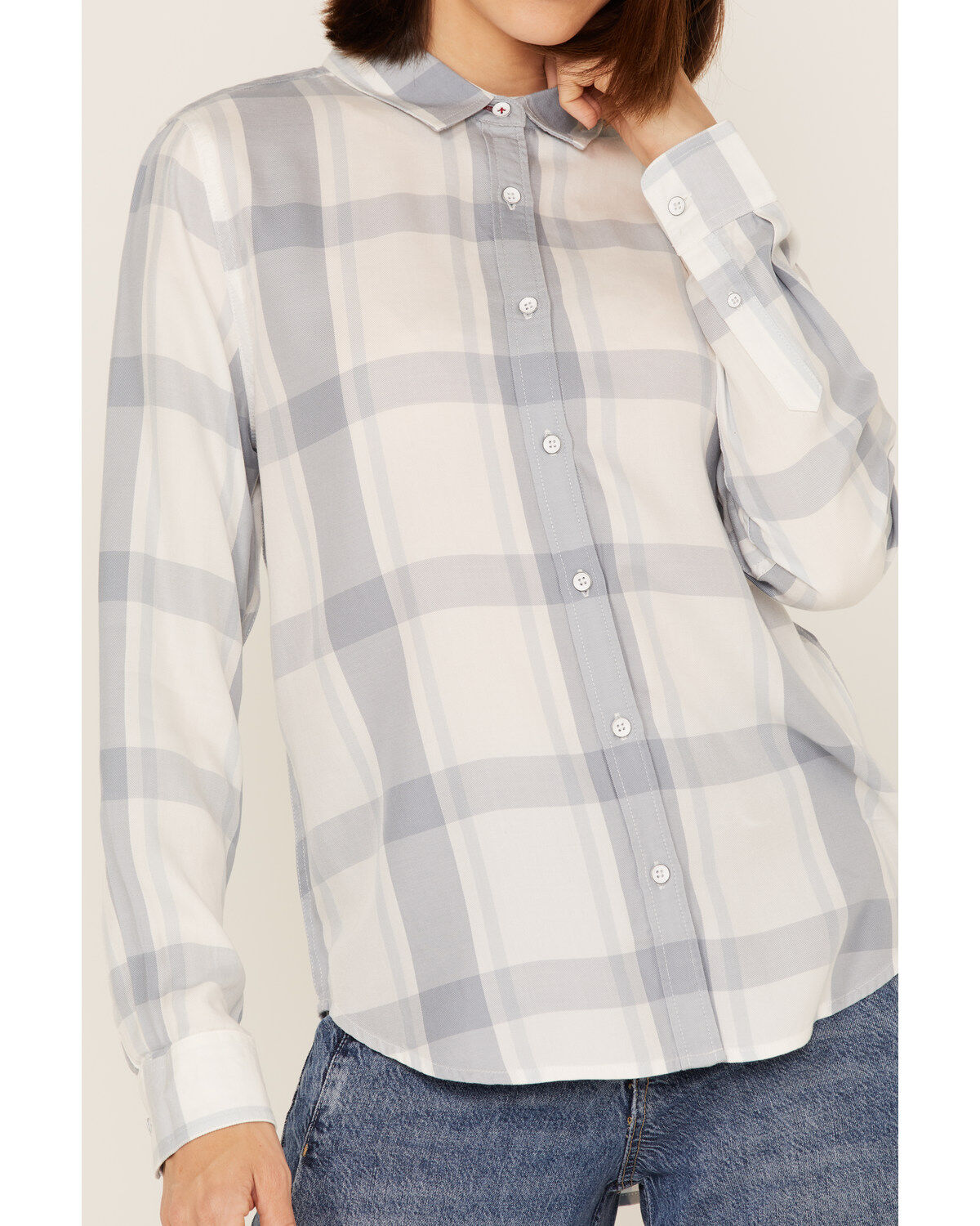 Flag & Anthem Women's Desert Son Long Sleeve Plaid Shirt