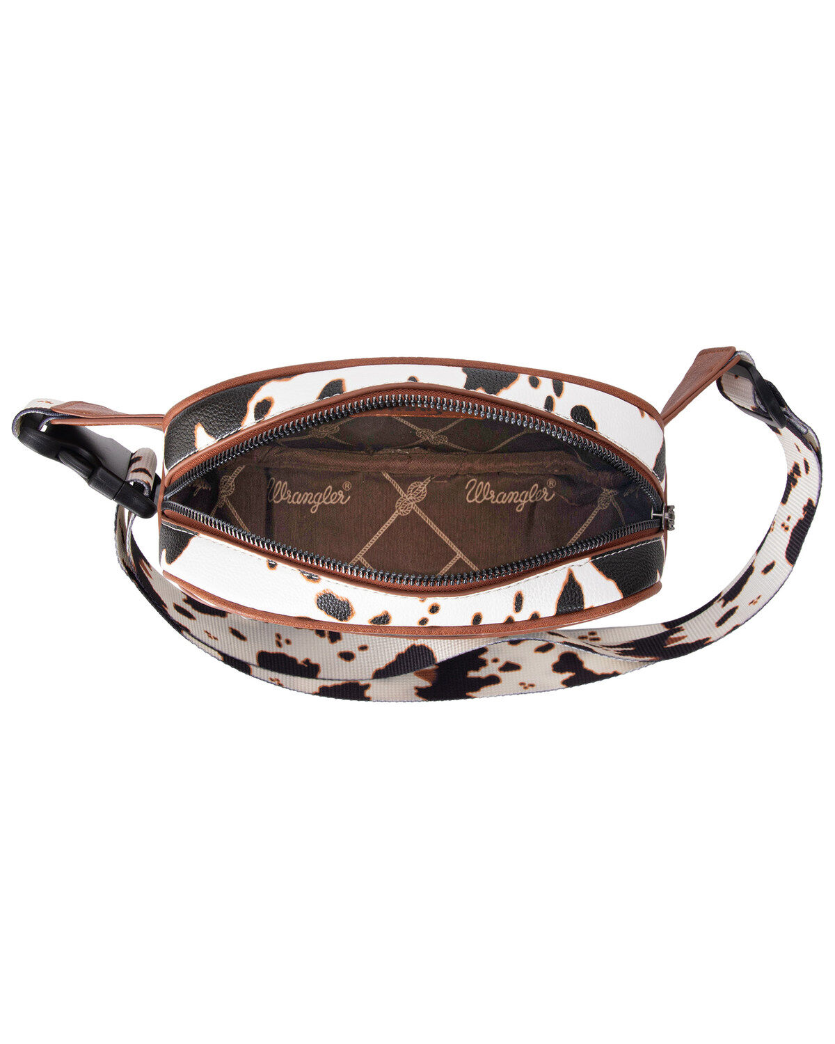 Wrangler Women's Cow Print Sling Bag