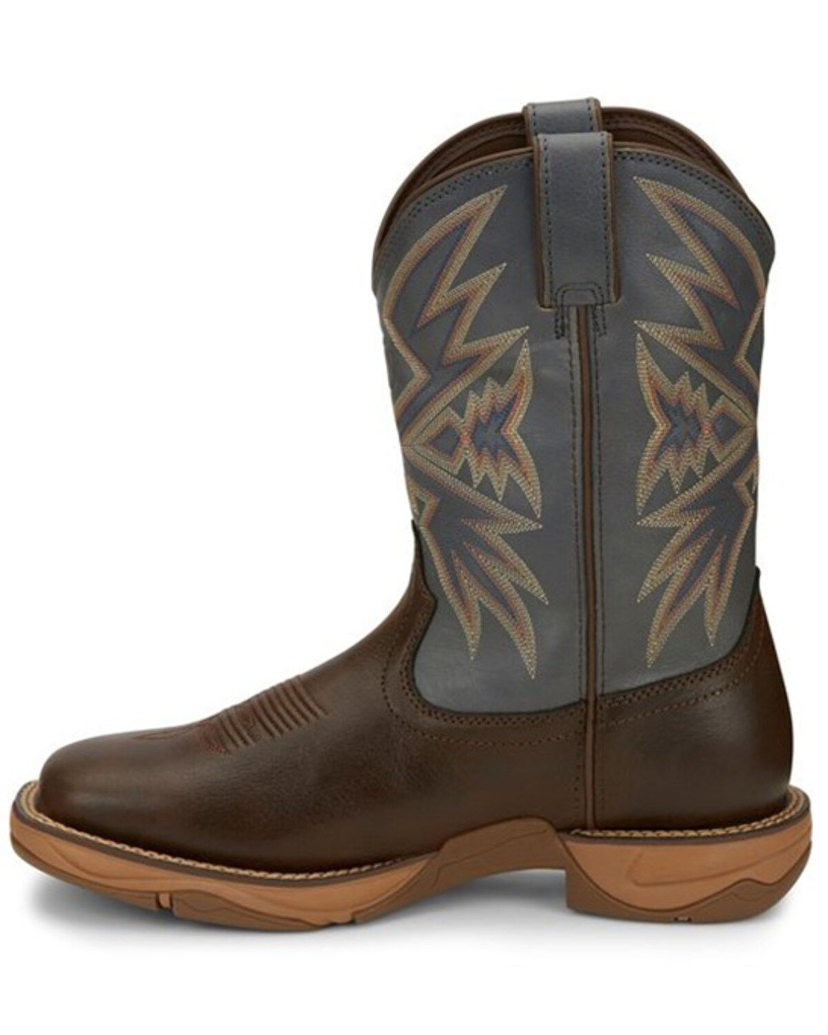 Tony Lama Men's Bartlett Coffee Western Work Boots - Soft Toe