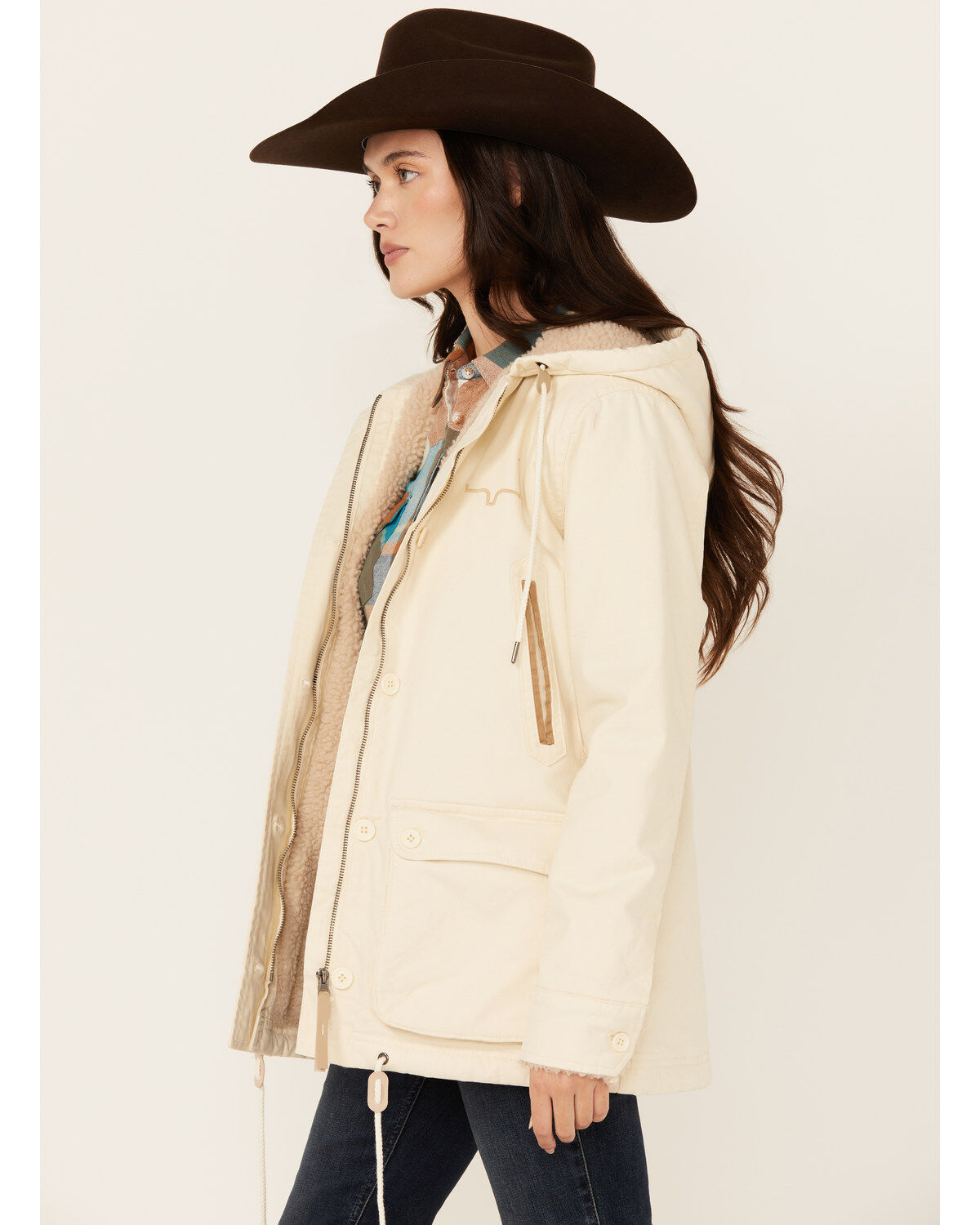 Kimes Ranch Women's Awa Sherpa Lined Jacket