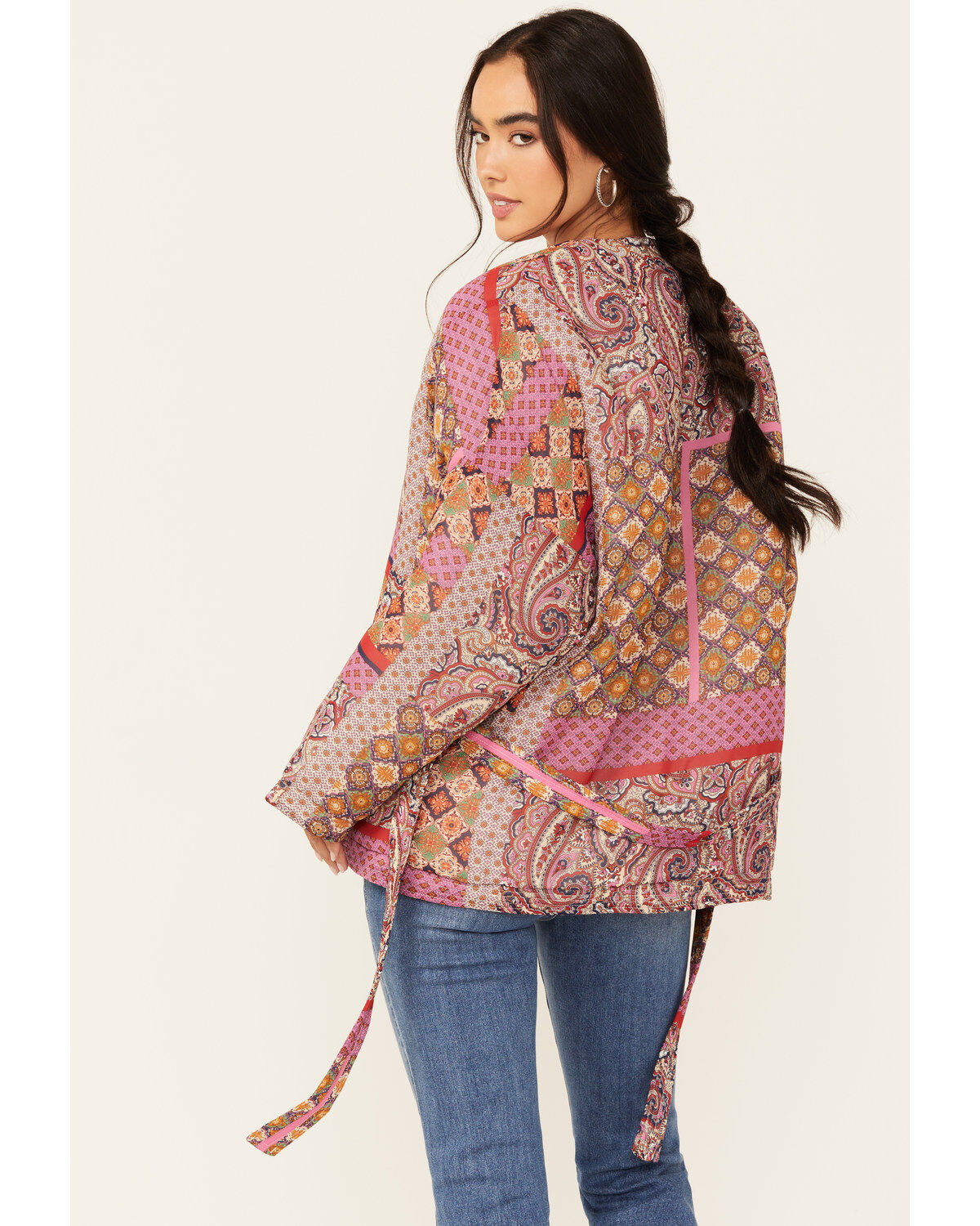 Molly Bracken Women's Livia Patchwork Shacket