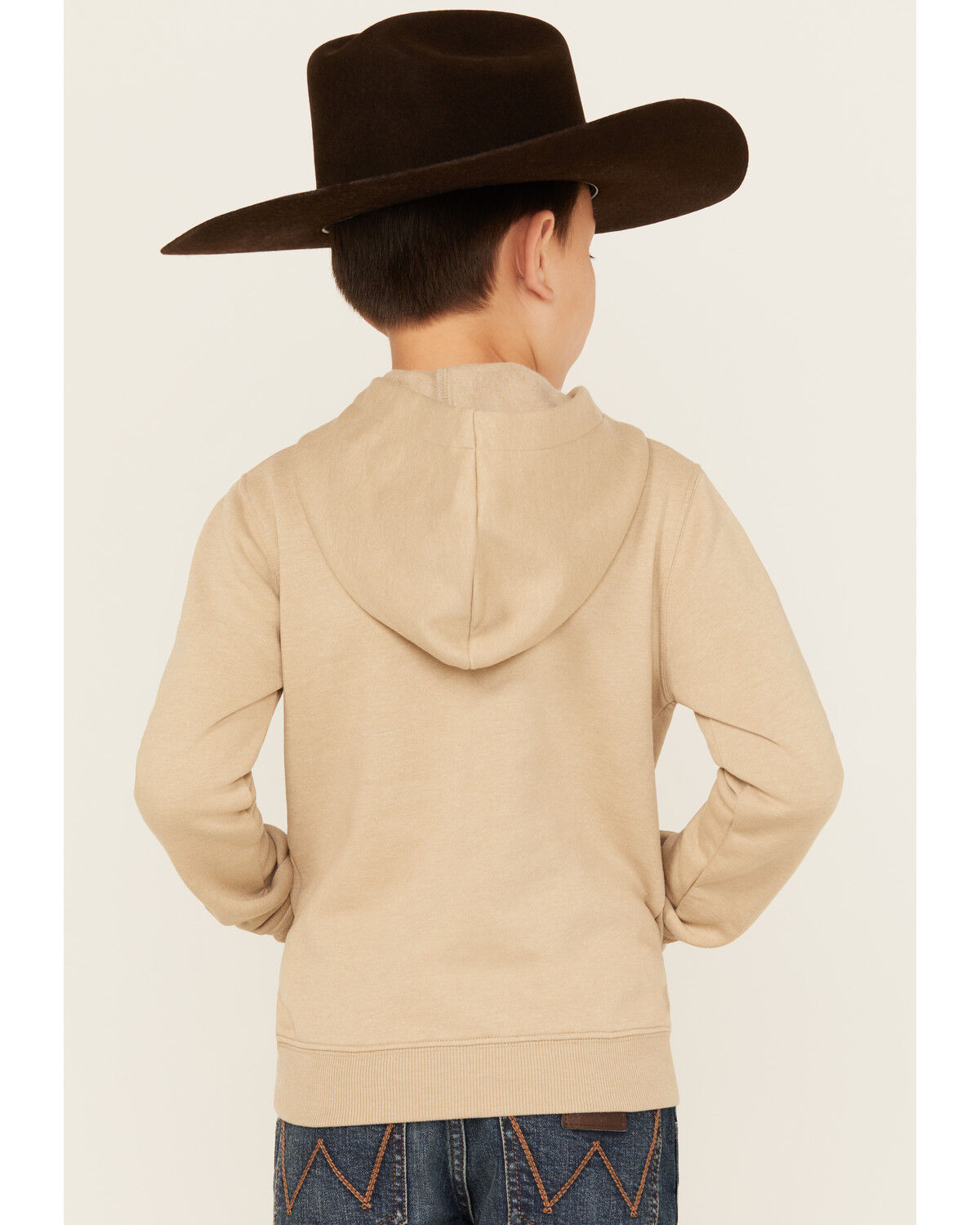 Wrangler Boys' Desert Cowboy Graphic Hooded Sweatshirt