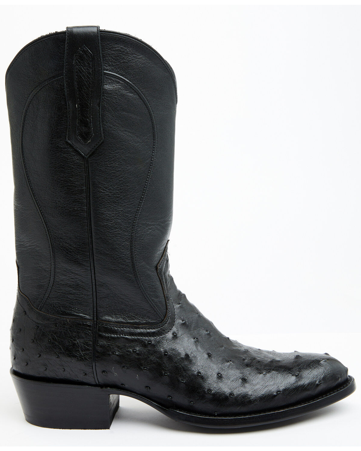Cody James Black 1978® Men's Chapman Exotic Full-Quill Ostrich Western Boots - Round Toe