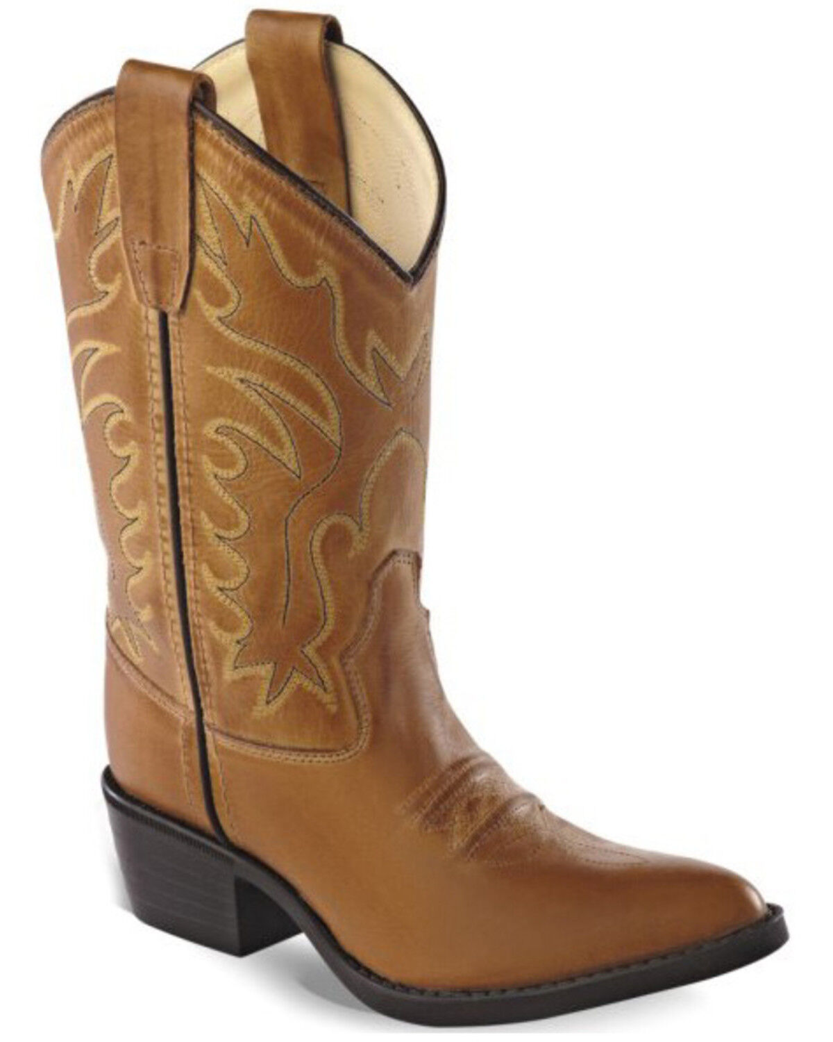 Old West Boys' Western Boots - Round Toe