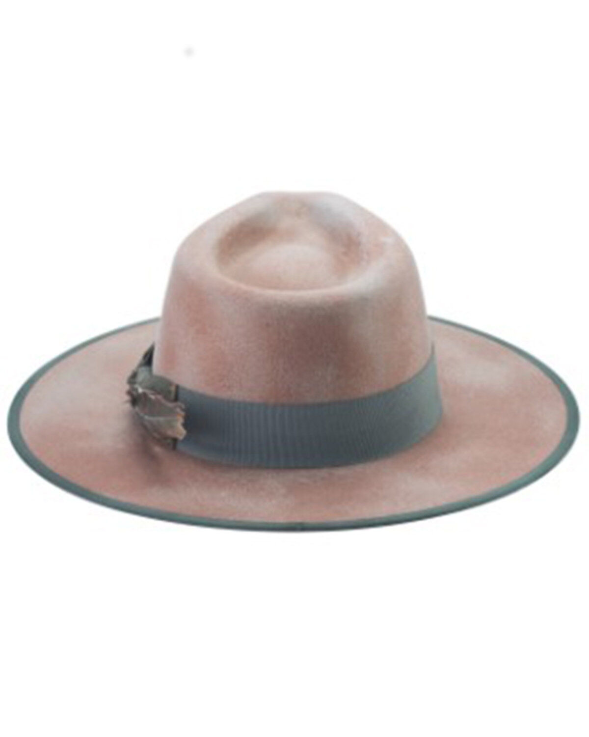 Bullhide Salmon Saratoga Bow Fedora Hat