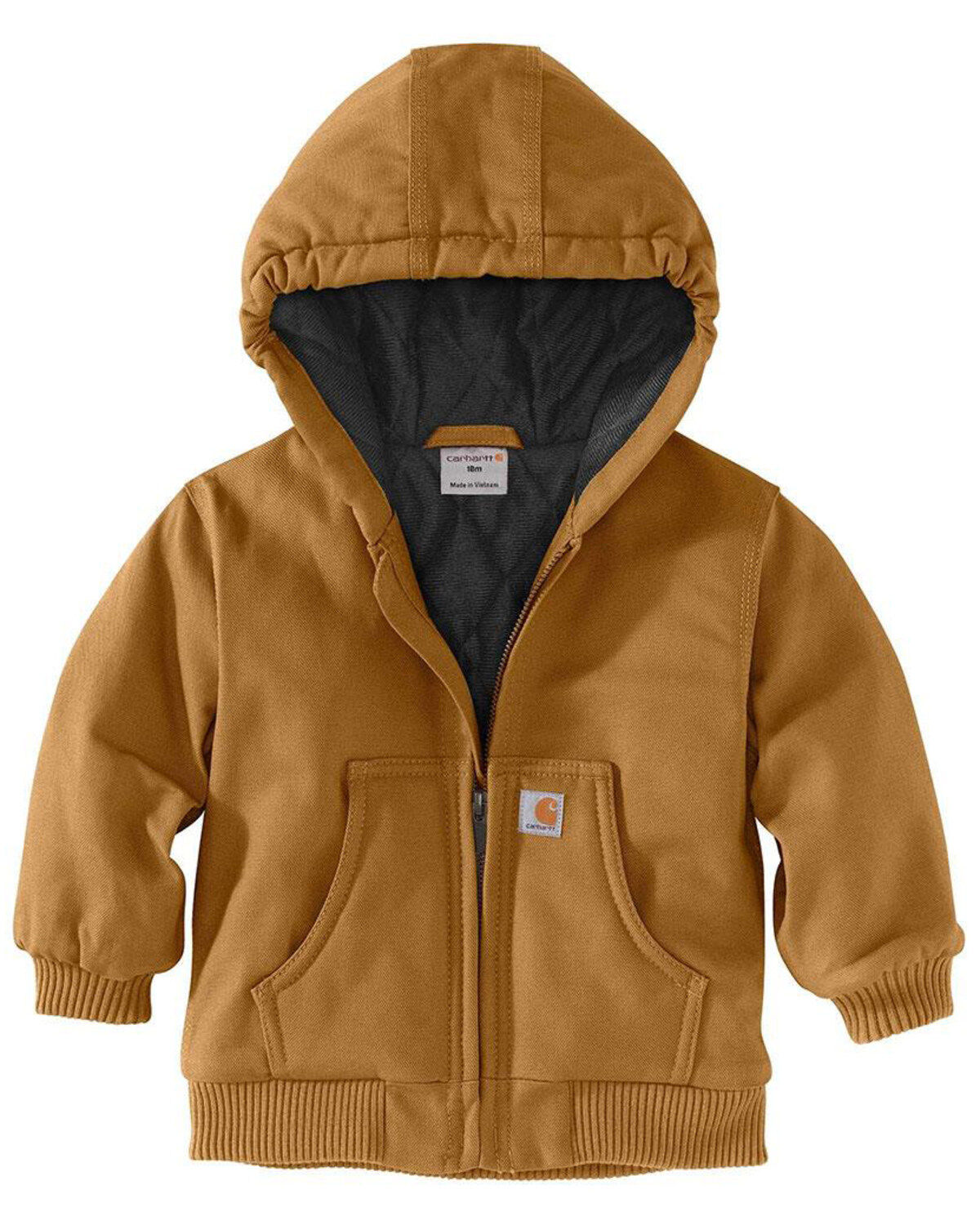 Carhartt Infant Boys' Insulated Hooded Canvas Jacket