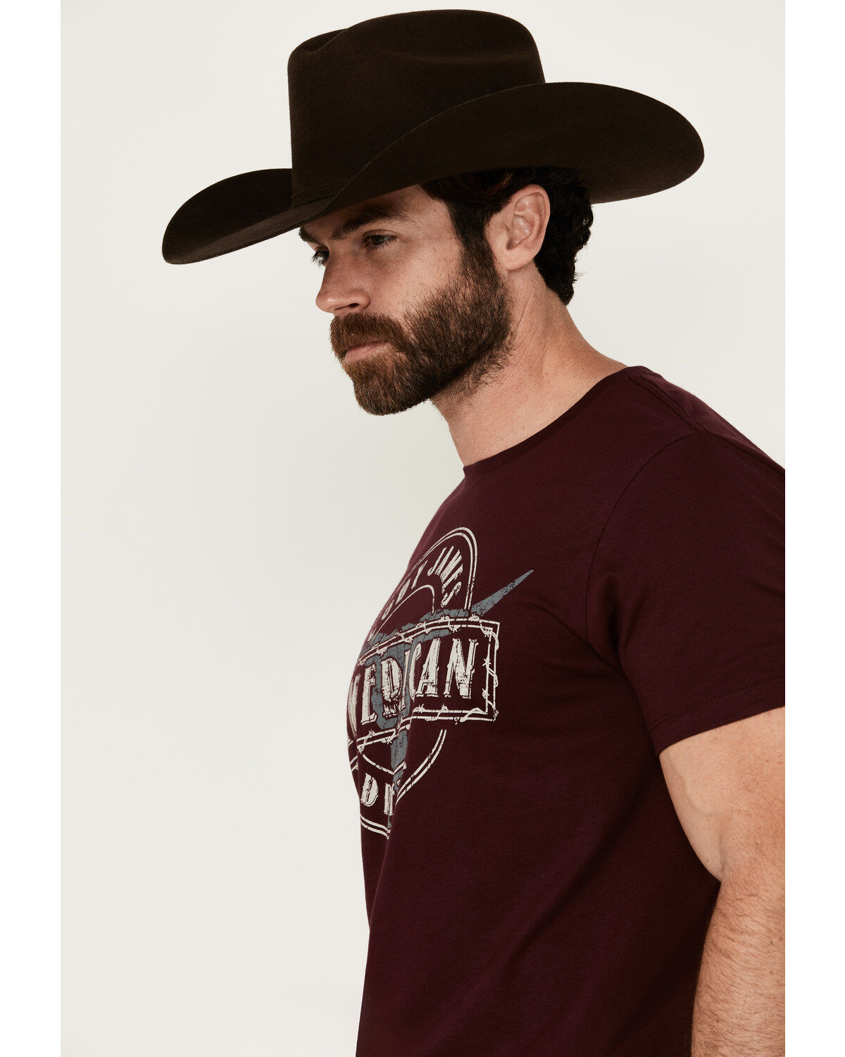 Cody James Men's Bull Banner Short Sleeve Graphic T-Shirt
