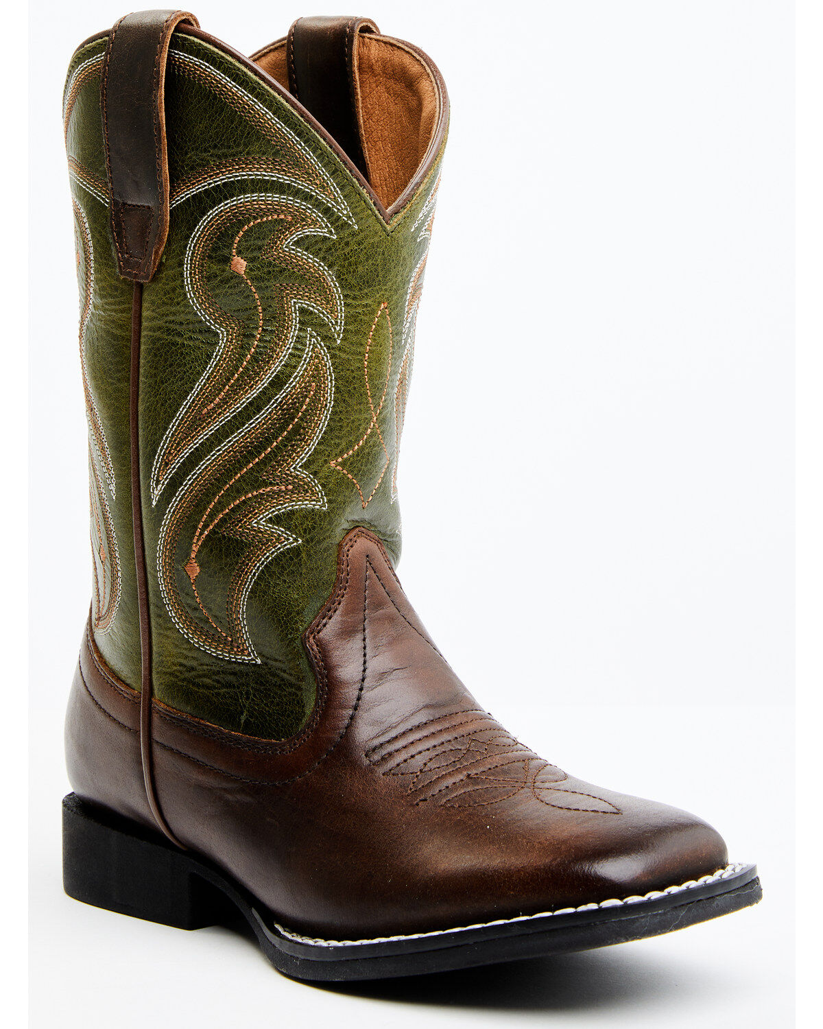 RANK 45® Boys' Kasey Western Boots - Broad Square Toe