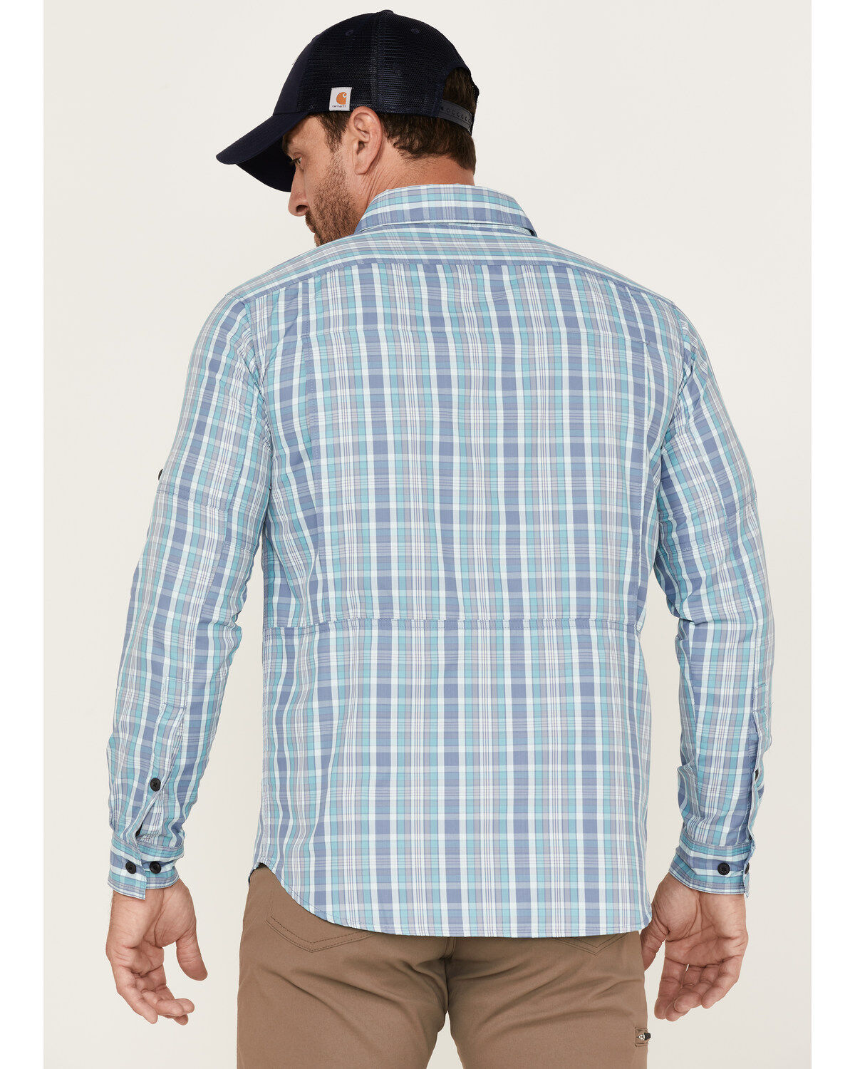 Columbia Men's Silver Ridge Balanced Plaid Long Sleeve Button-Down Western Shirt