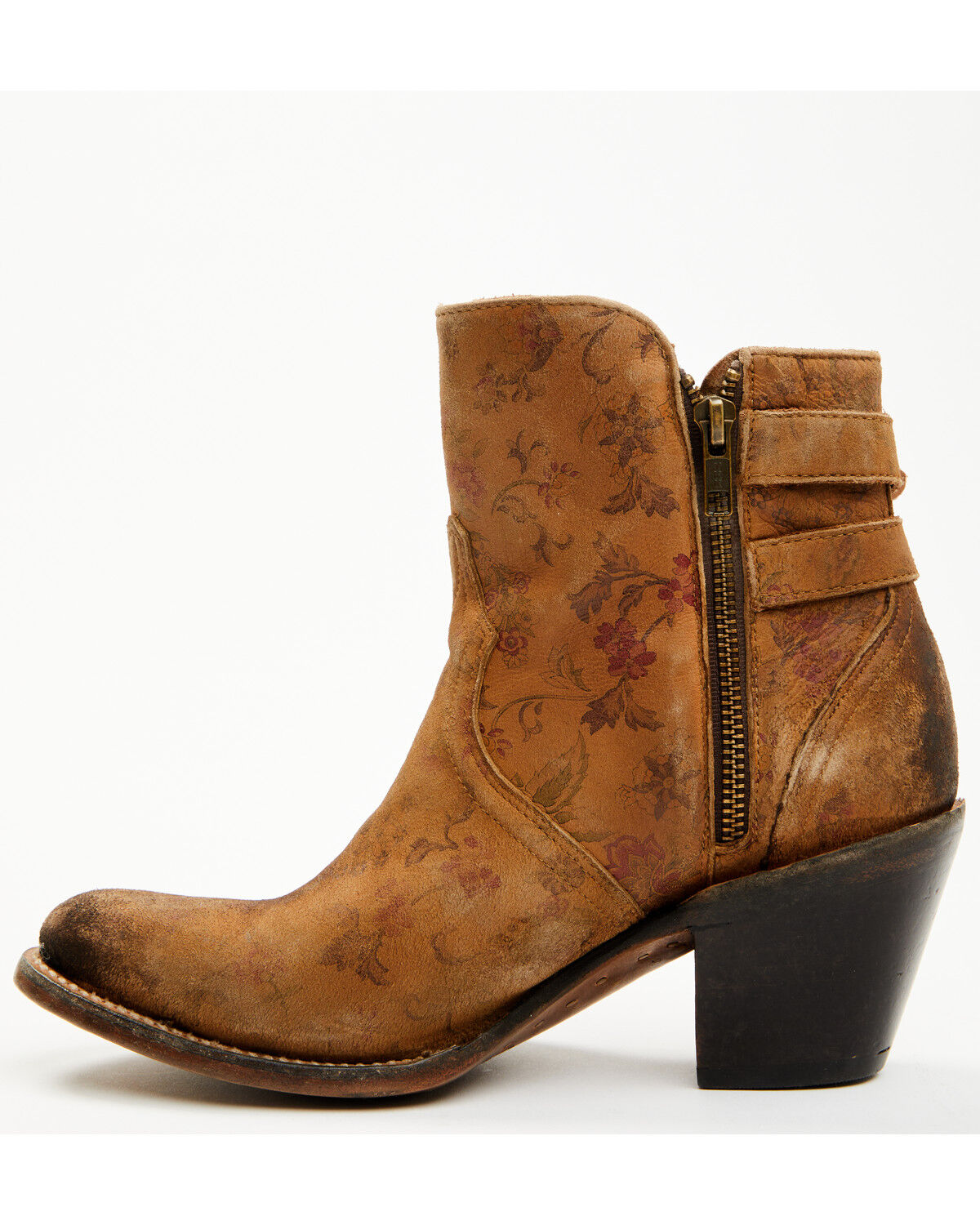 Lucchese Women's Handmade 1883 Catalina Booties - Round Toe