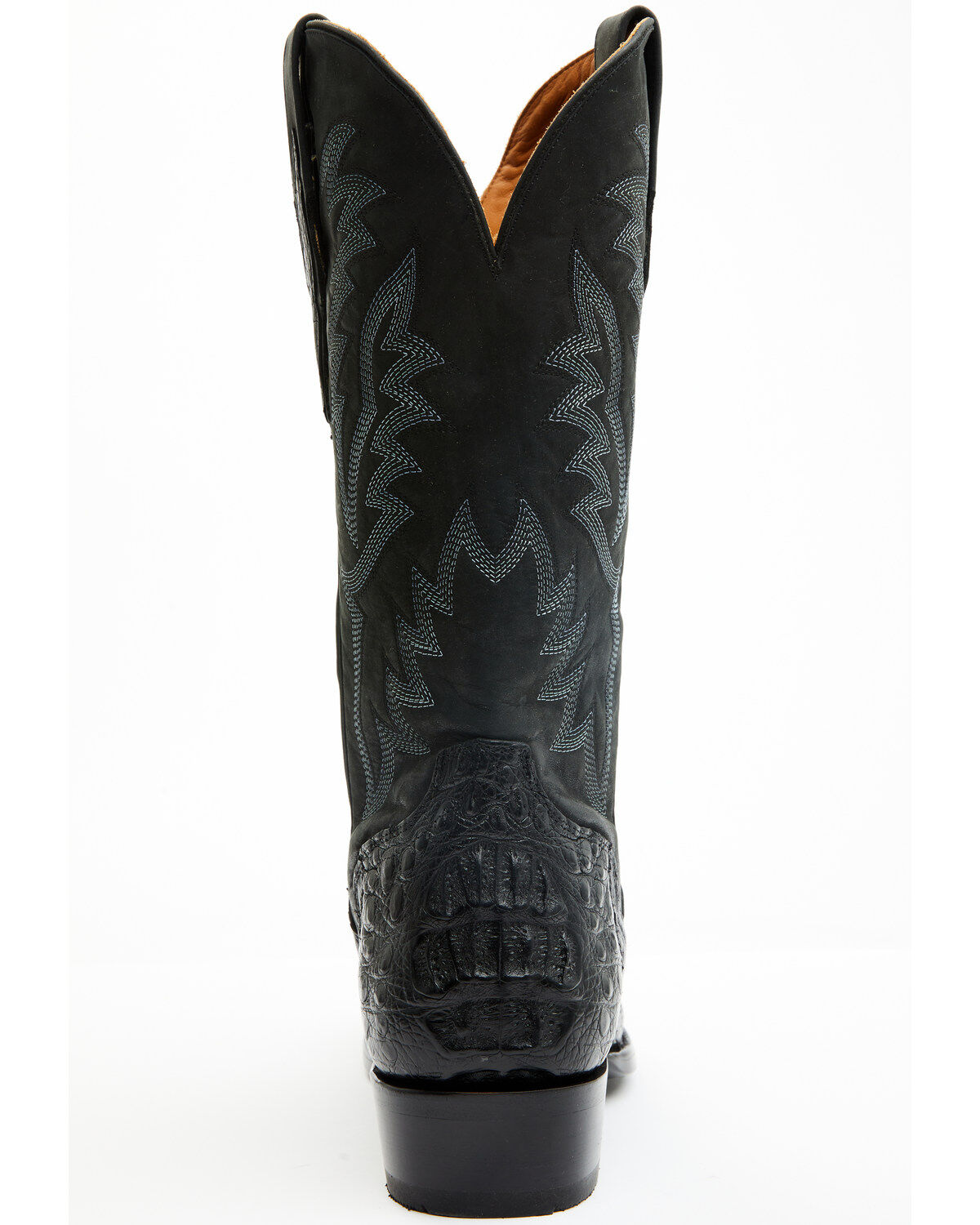 El Dorado Men's Exotic Caiman Western Boots - Round Toe