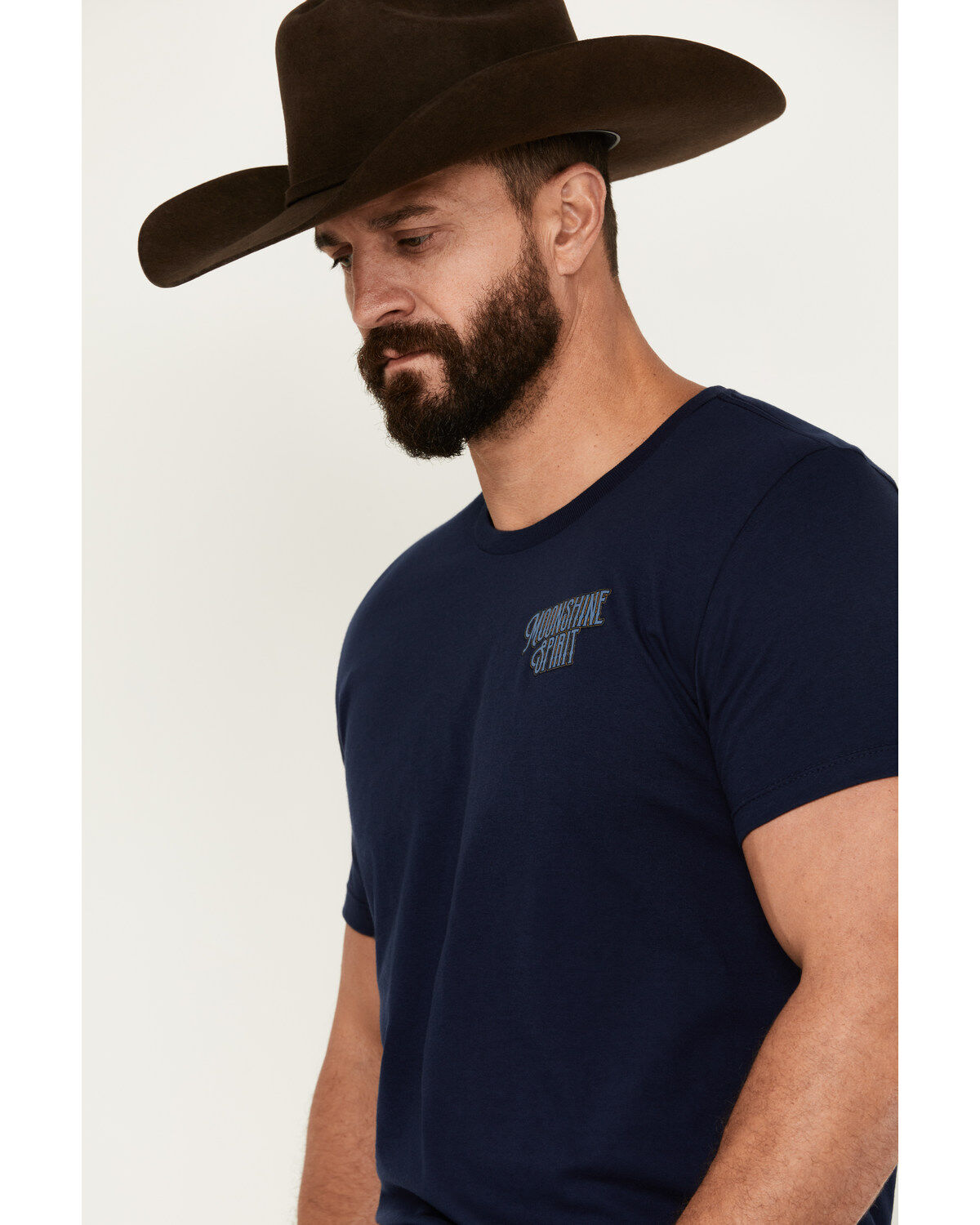 Moonshine Spirit Men's Genuine Short Sleeve T-Shirt