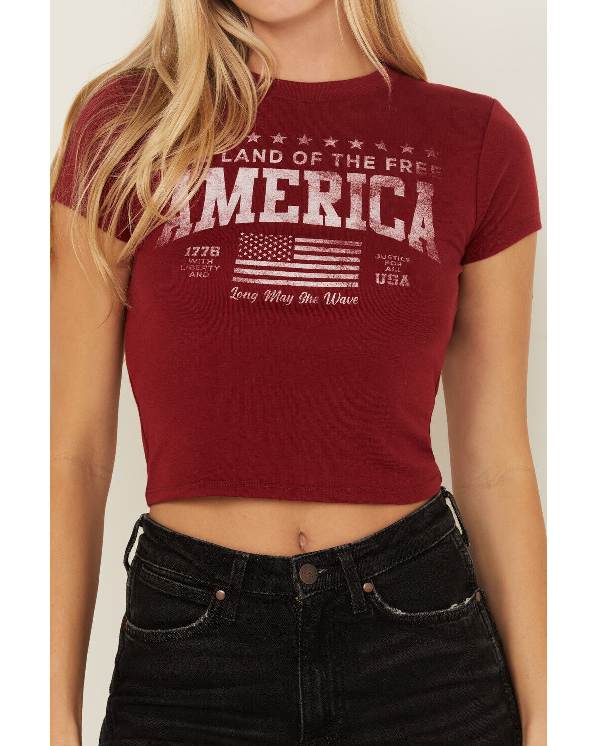 Youth in Revolt Women's Land Free Short Sleeve Graphic Tee