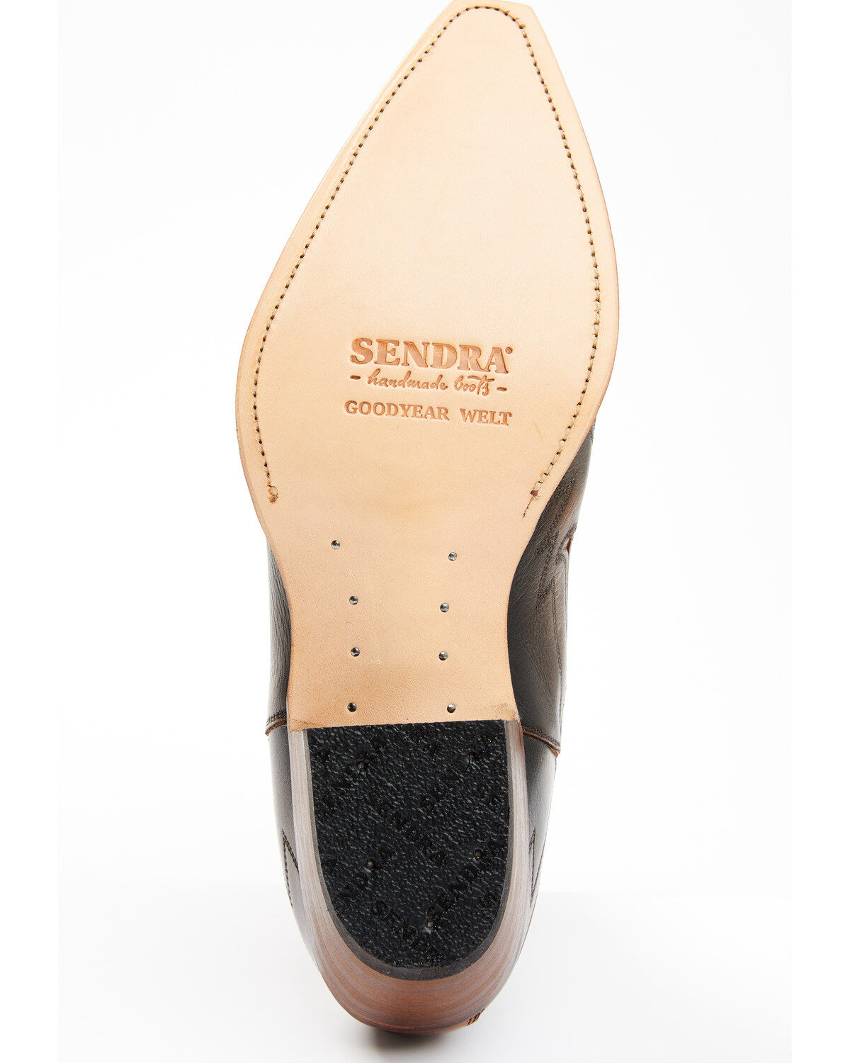 Sendra Men's Cuervo Finger Gore Pull On Western Booties - Snip Toe