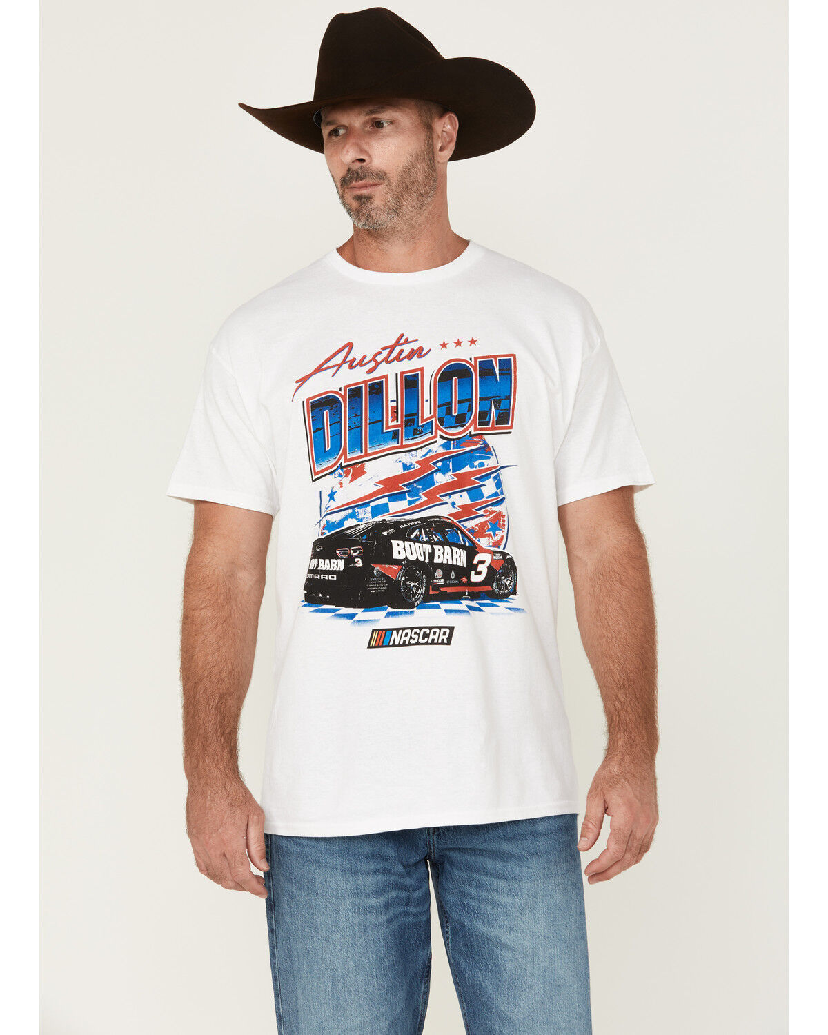 Nascar Men's Boot Barn Exclusive Austin Dillon Short Sleeve Graphic T-Shirt