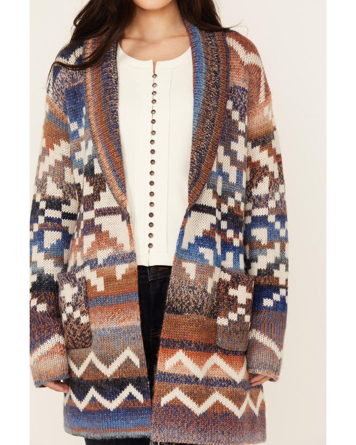 Idyllwind Women's Myhr Southwestern Print Cardigan