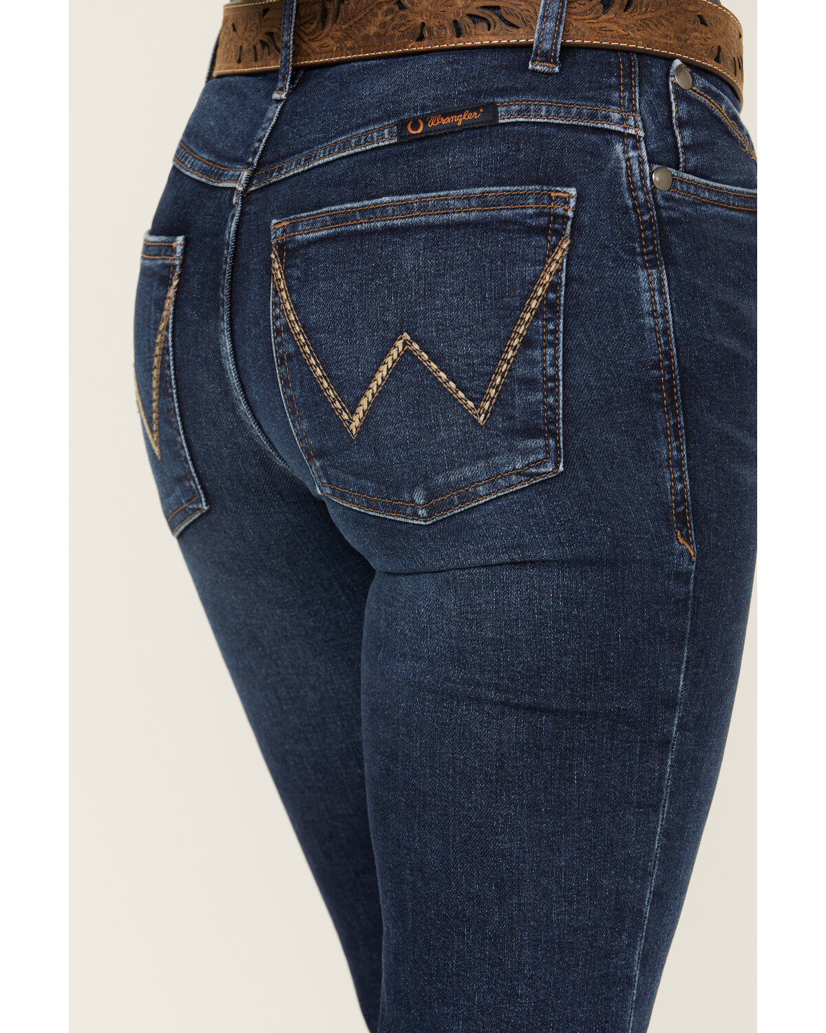 Wrangler Women's Willow Medium Wash Mid Rise Ultimate Riding Bootcut Jeans