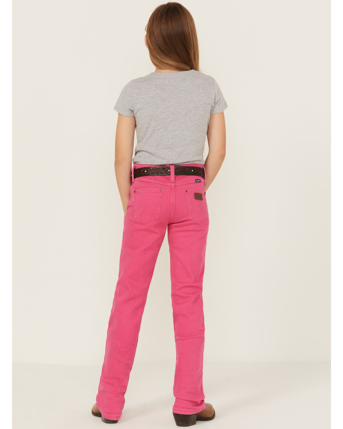 Wrangler Girls' Bootcut Stretch Denim Jeans